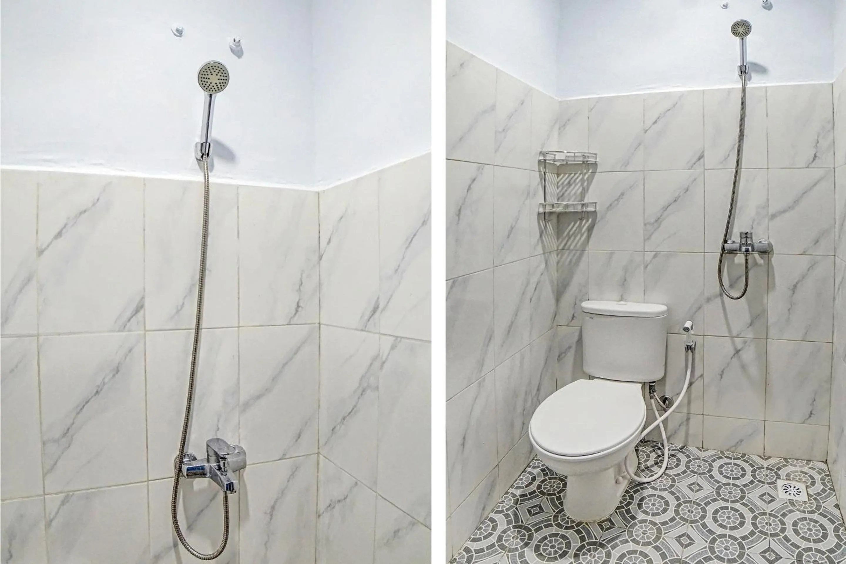 Bathroom in Hotel O Planet Guest House Syariah