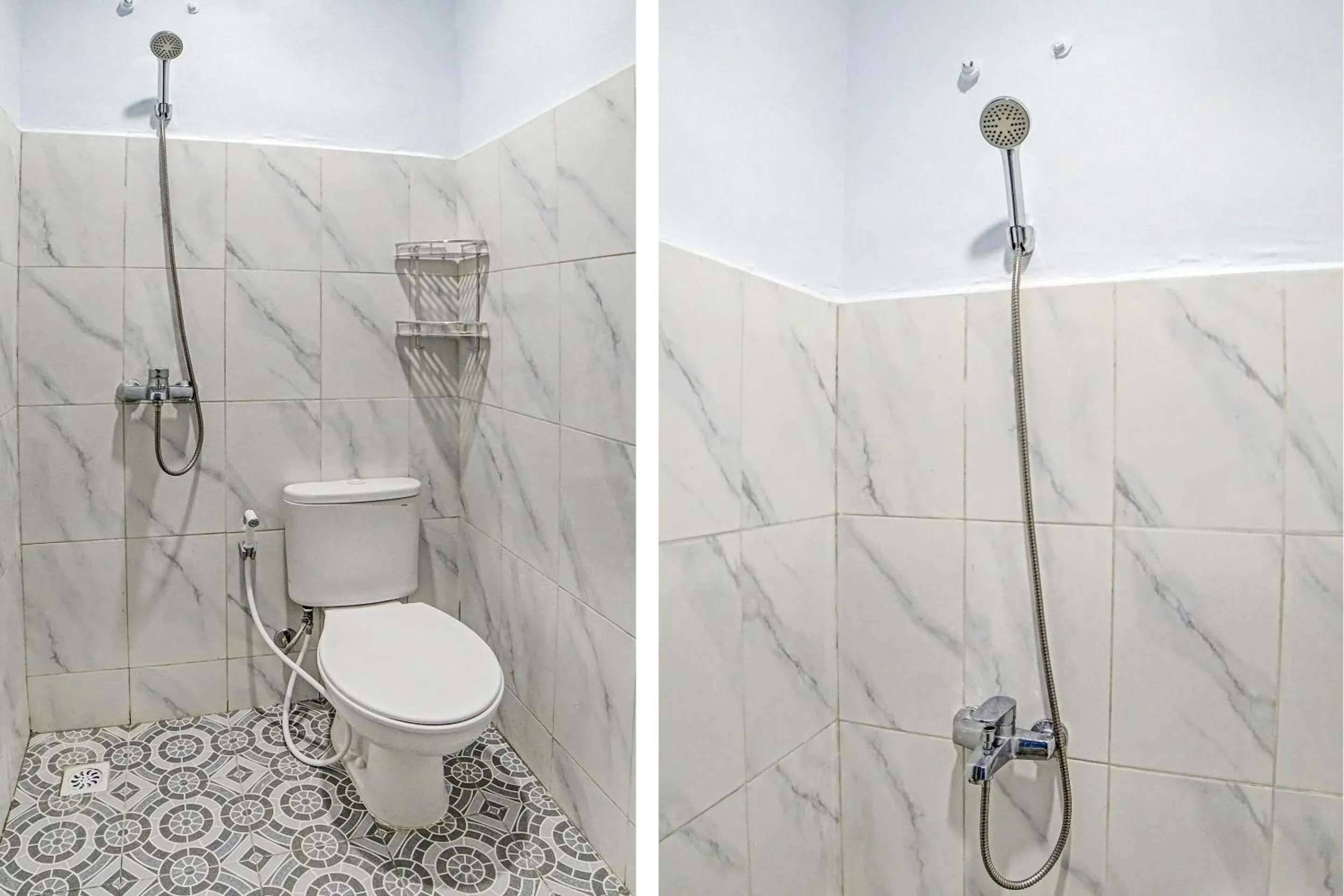 Bathroom in Hotel O Planet Guest House Syariah