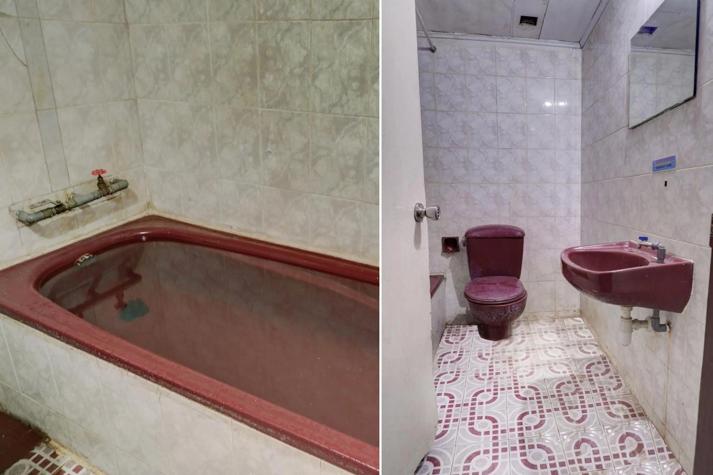 Bathroom in Hotel O Tepian Batang Hari