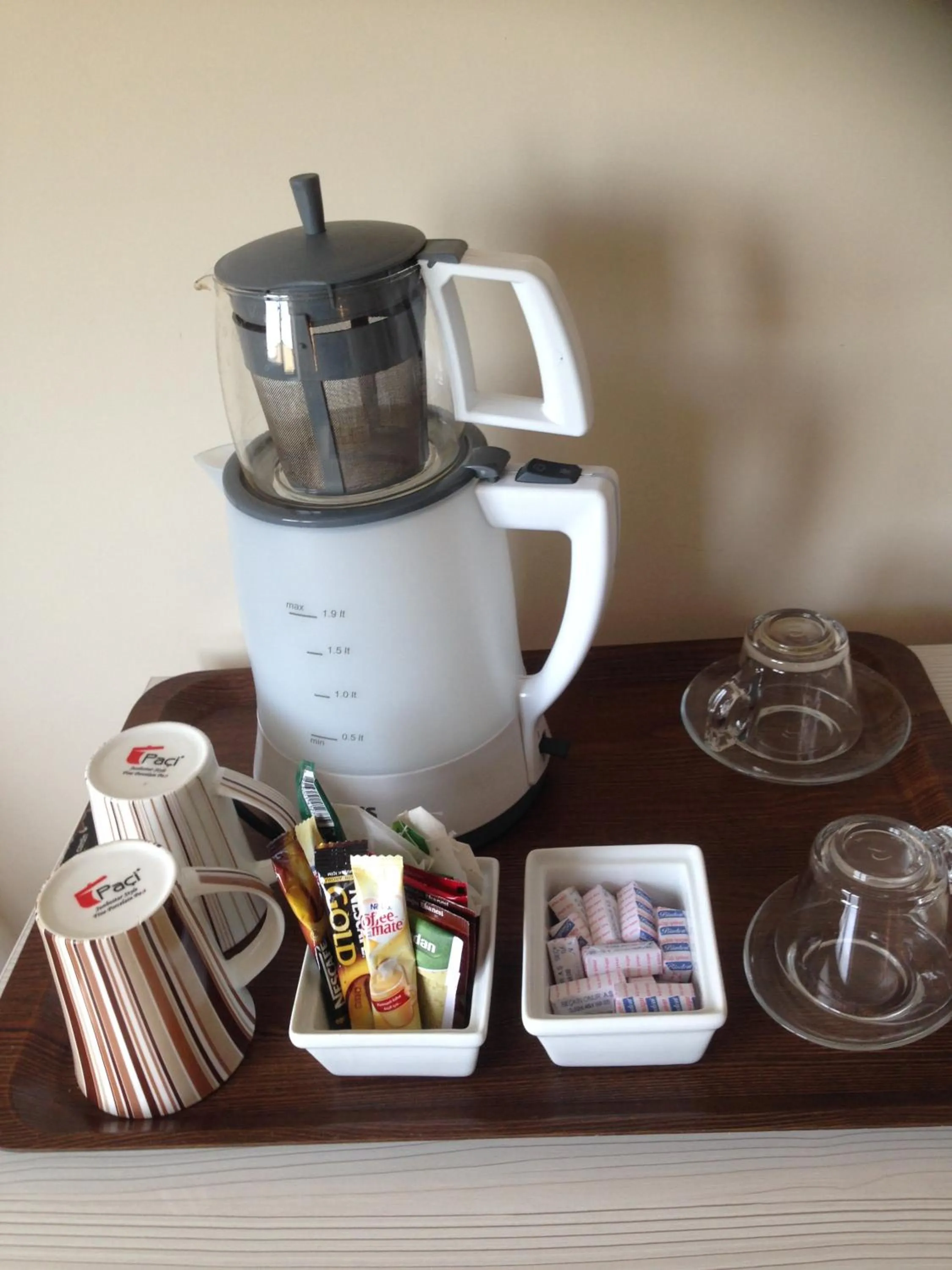 Coffee/tea facilities in Araz Apart