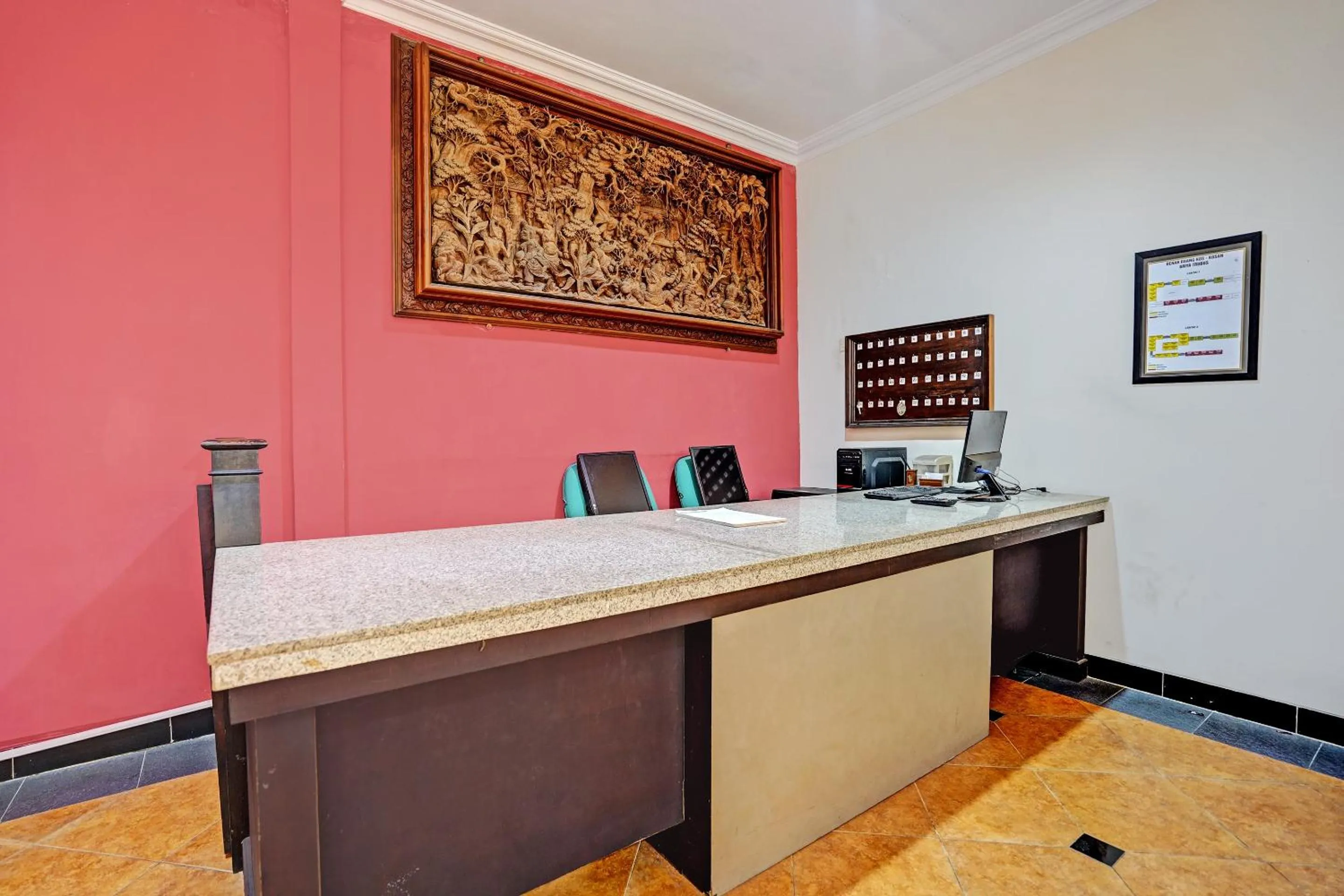 Lobby or reception in OYO Life 92773 Griya Trubus Syariah