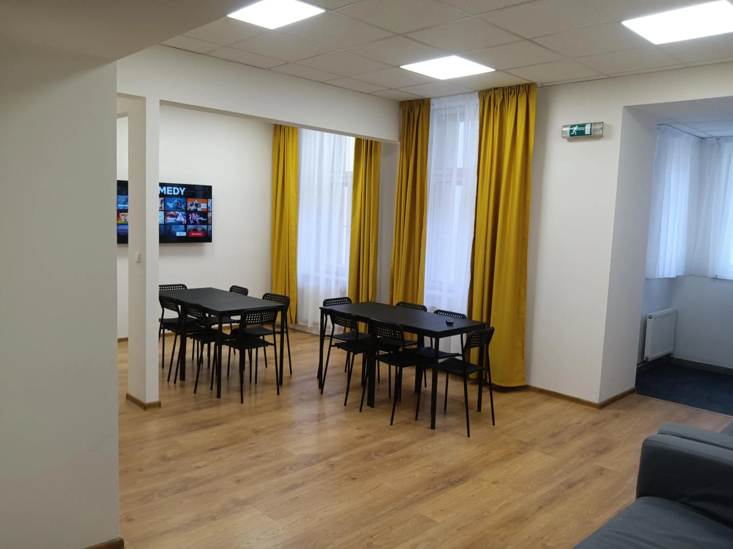 Living room in Powder Tower Suites