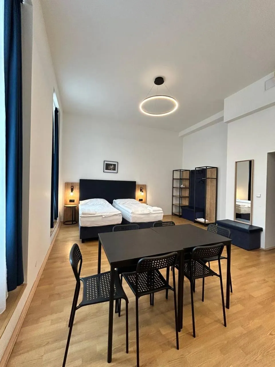 Bed in Powder Tower Suites