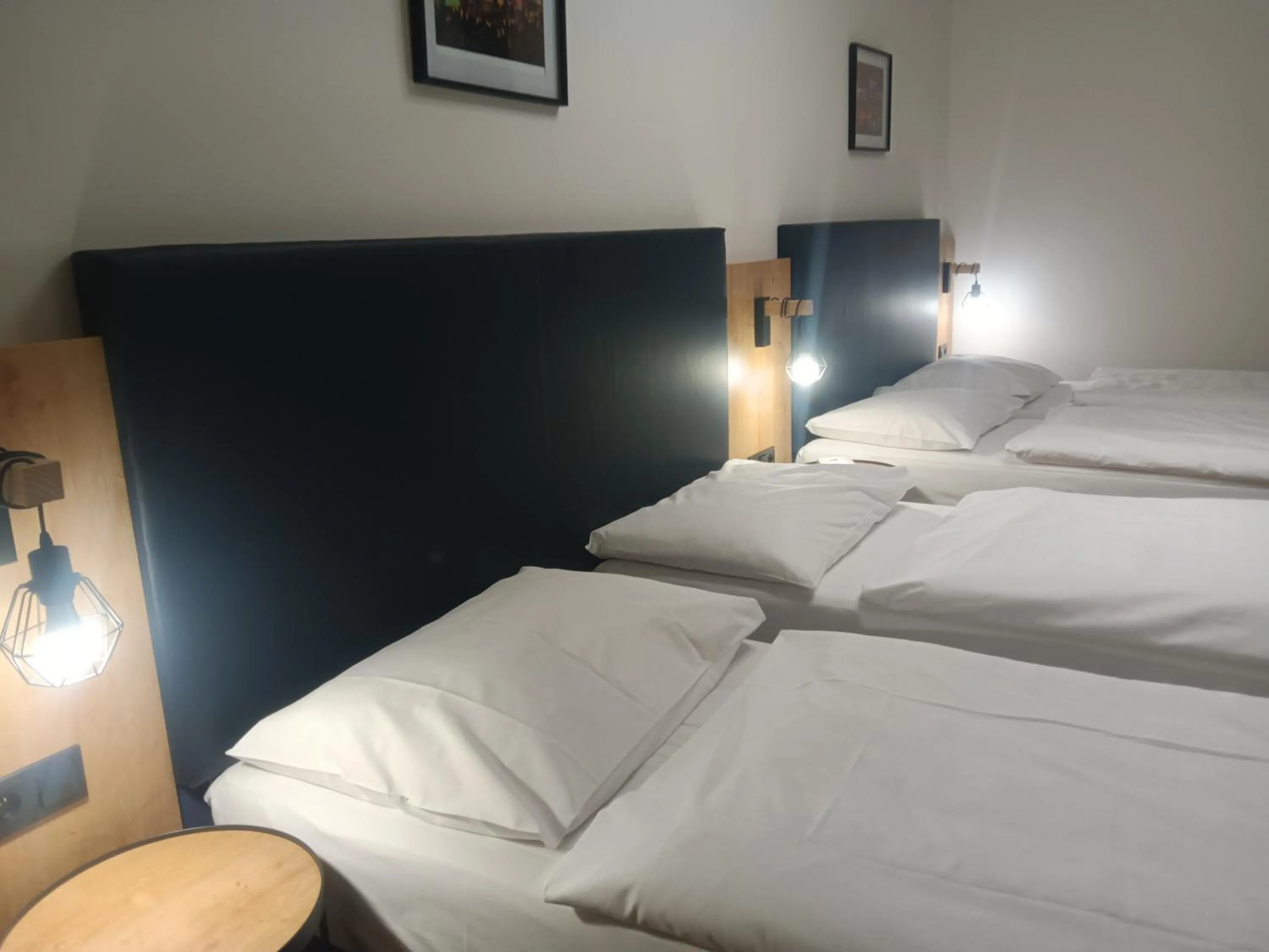 Bed in Powder Tower Suites