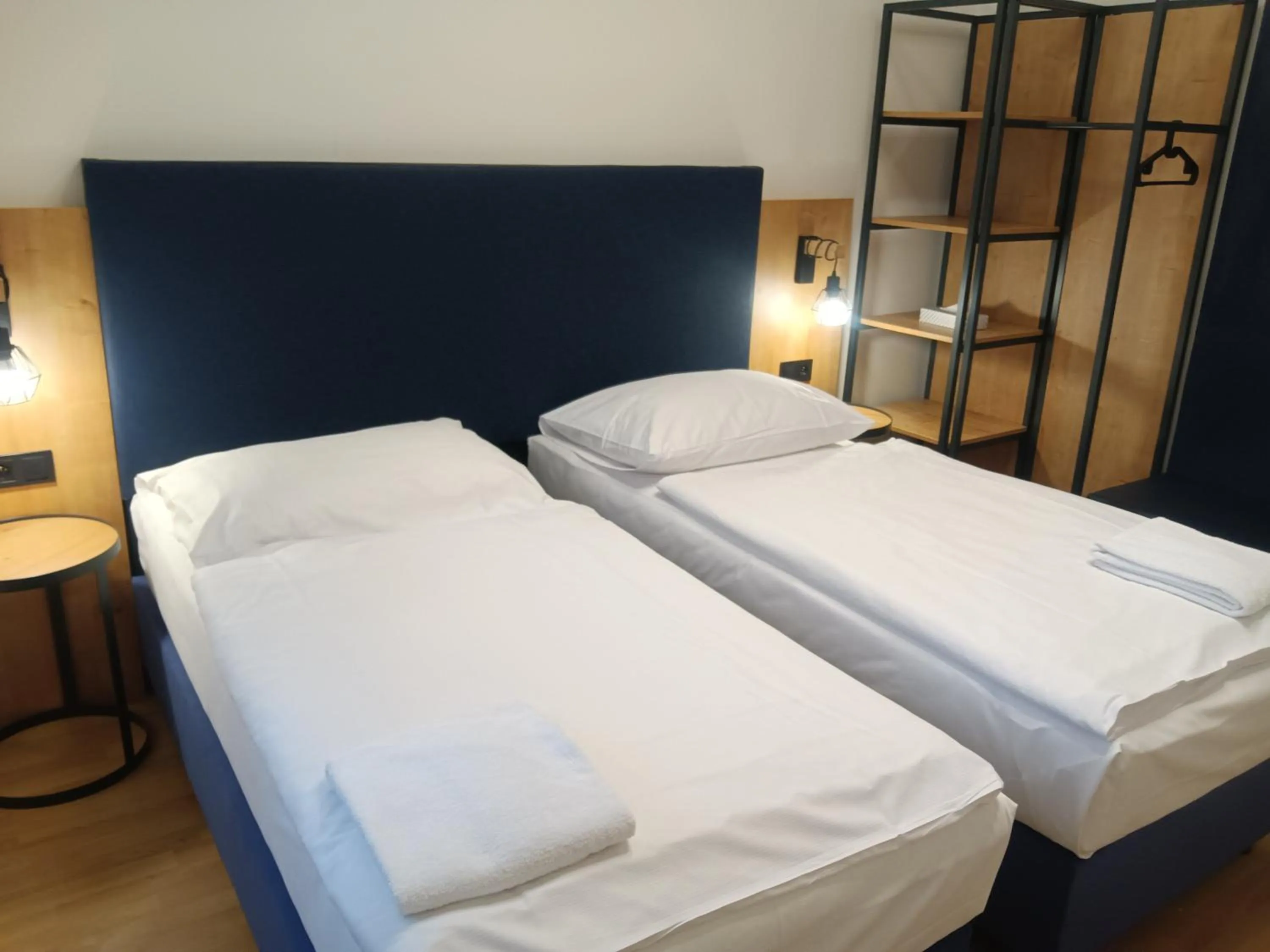 Bed in Powder Tower Suites