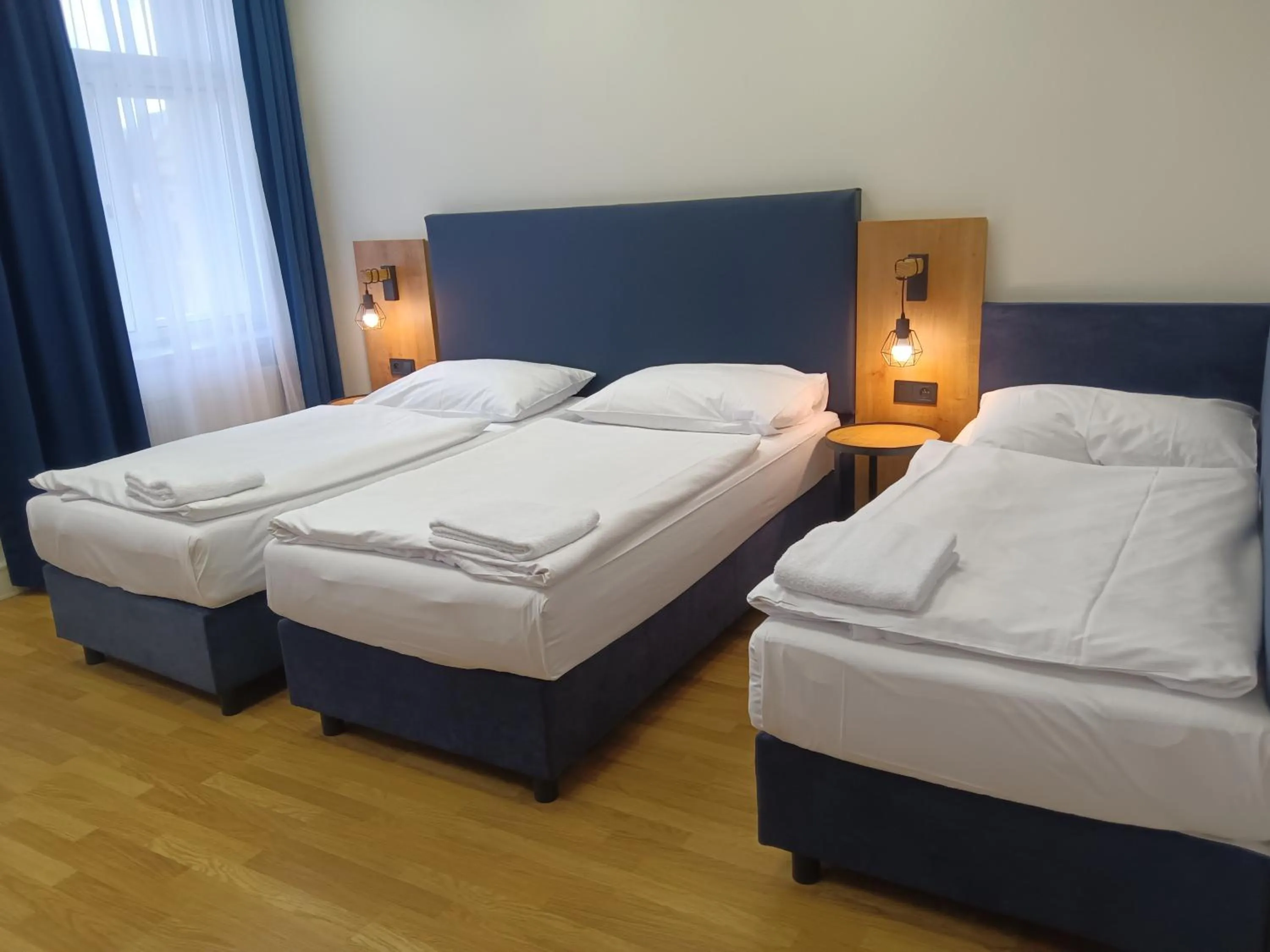 Bedroom, Bed in Powder Tower Suites