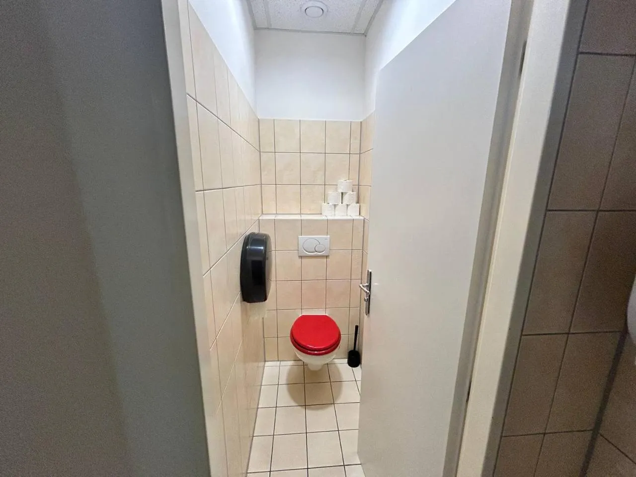 Toilet in Powder Tower Suites