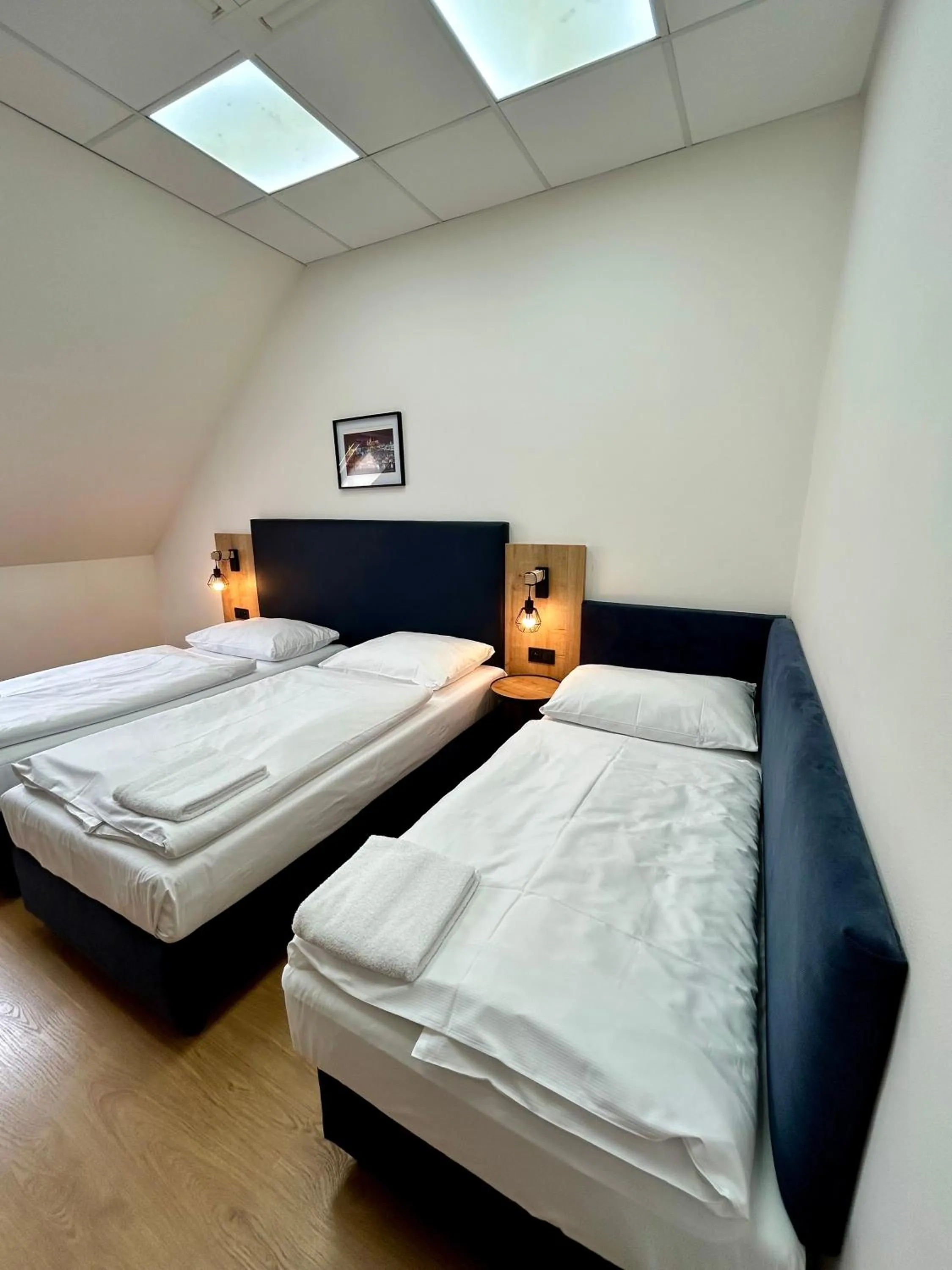 Bed in Powder Tower Suites