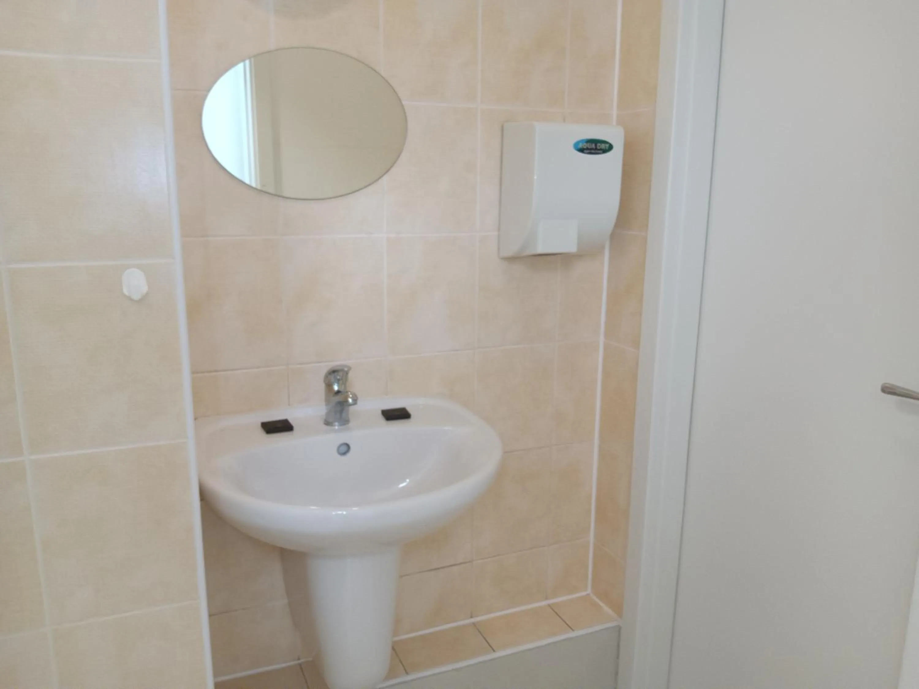 Bathroom in Powder Tower Suites