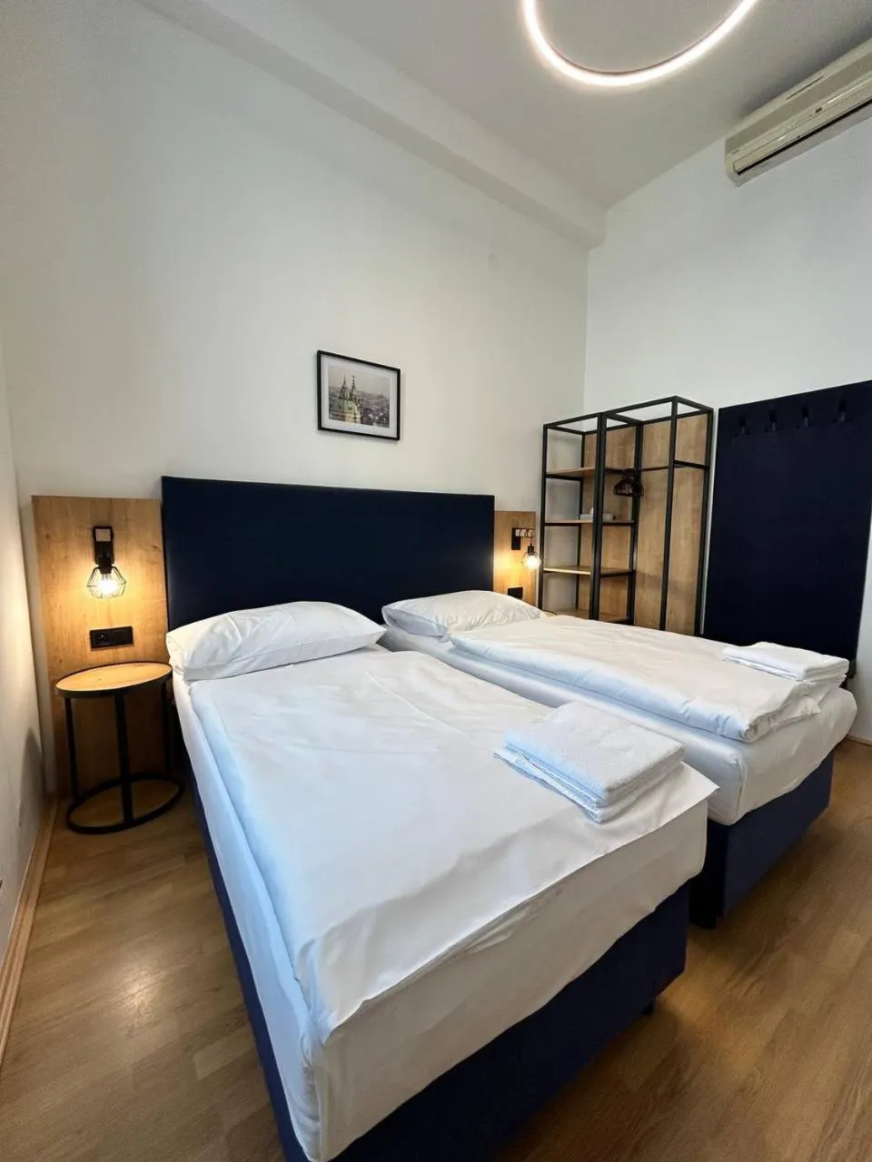 Bed in Powder Tower Suites