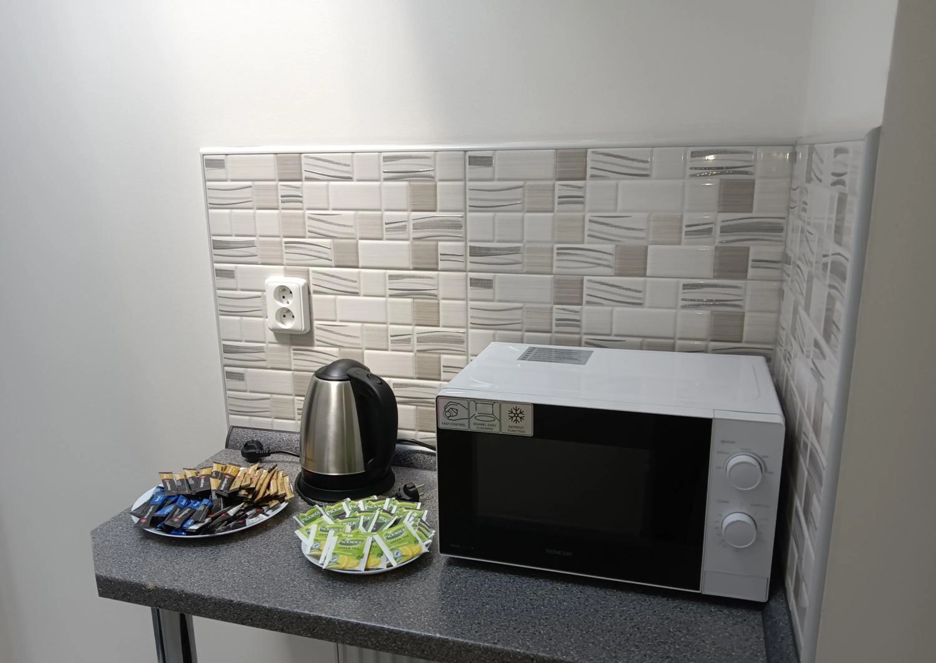 microwave in Powder Tower Suites