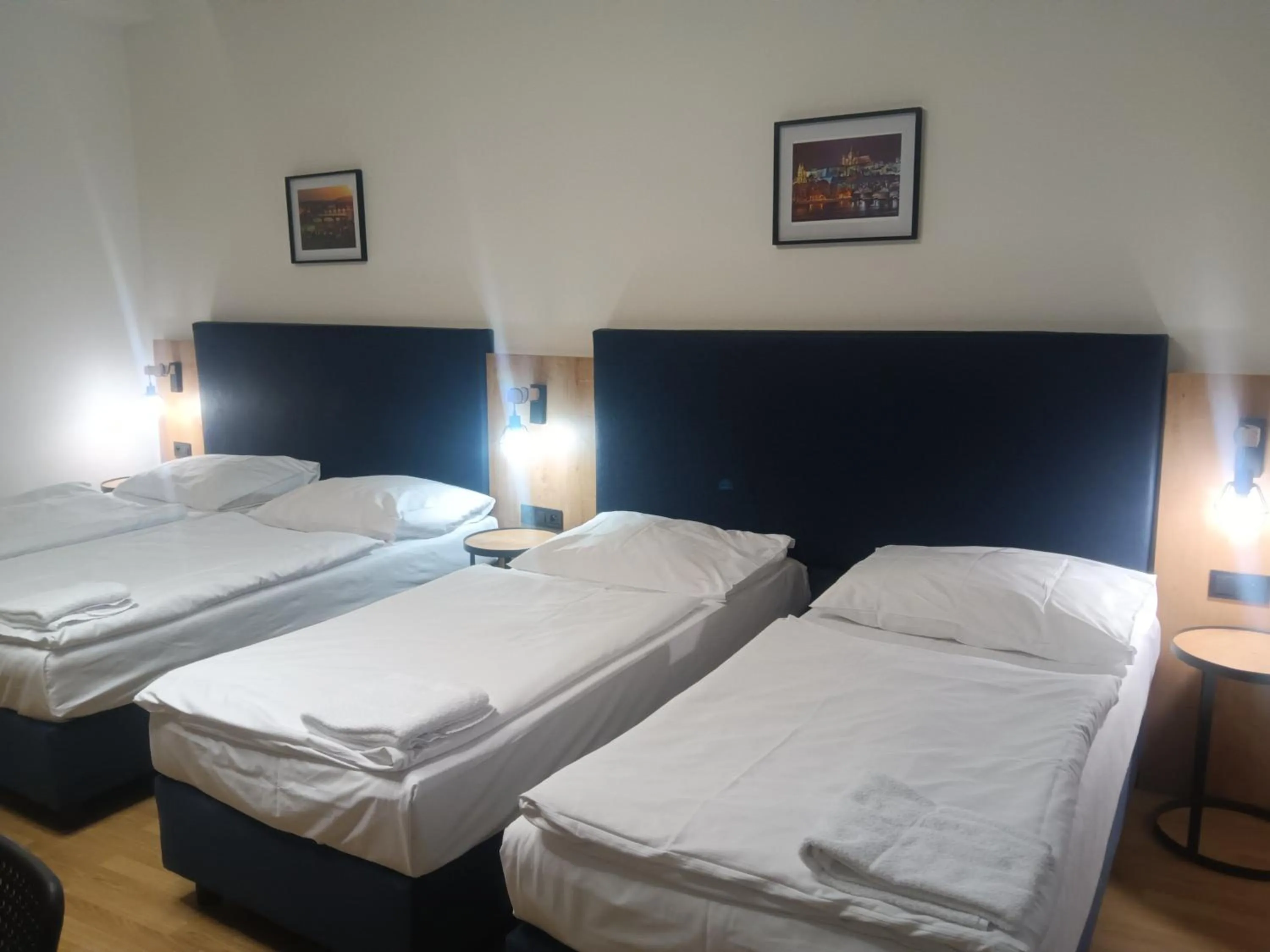 Bed in Powder Tower Suites