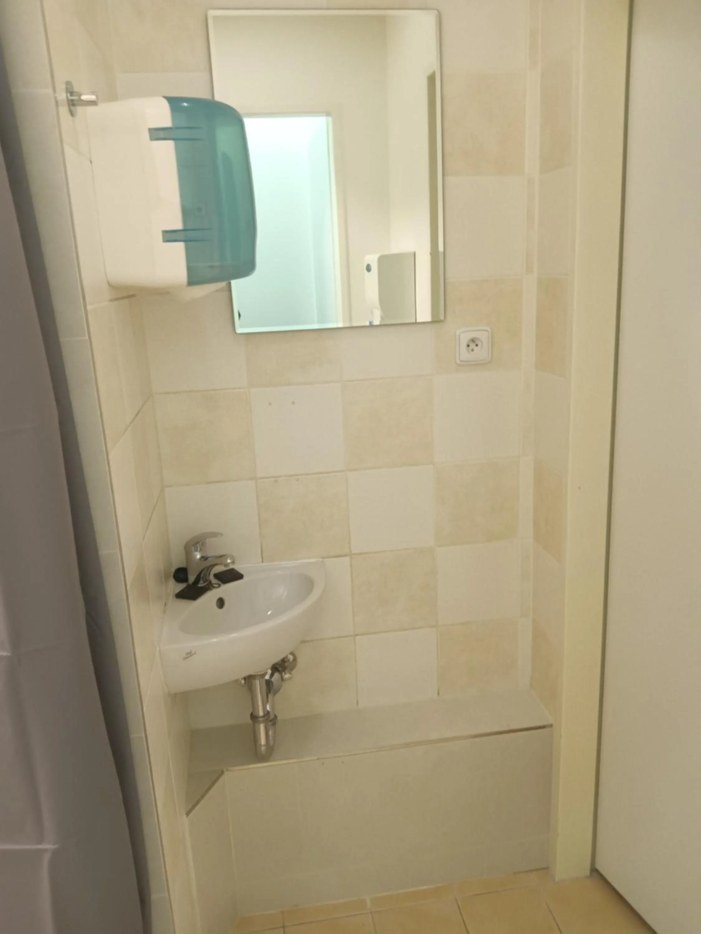 Shower in Powder Tower Suites