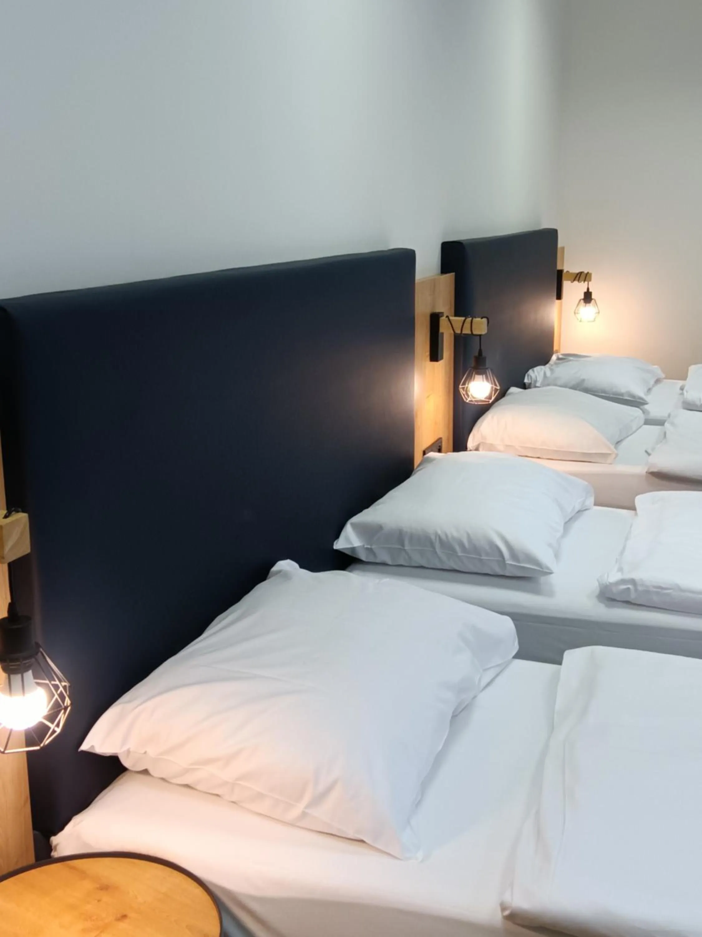 Bed in Powder Tower Suites