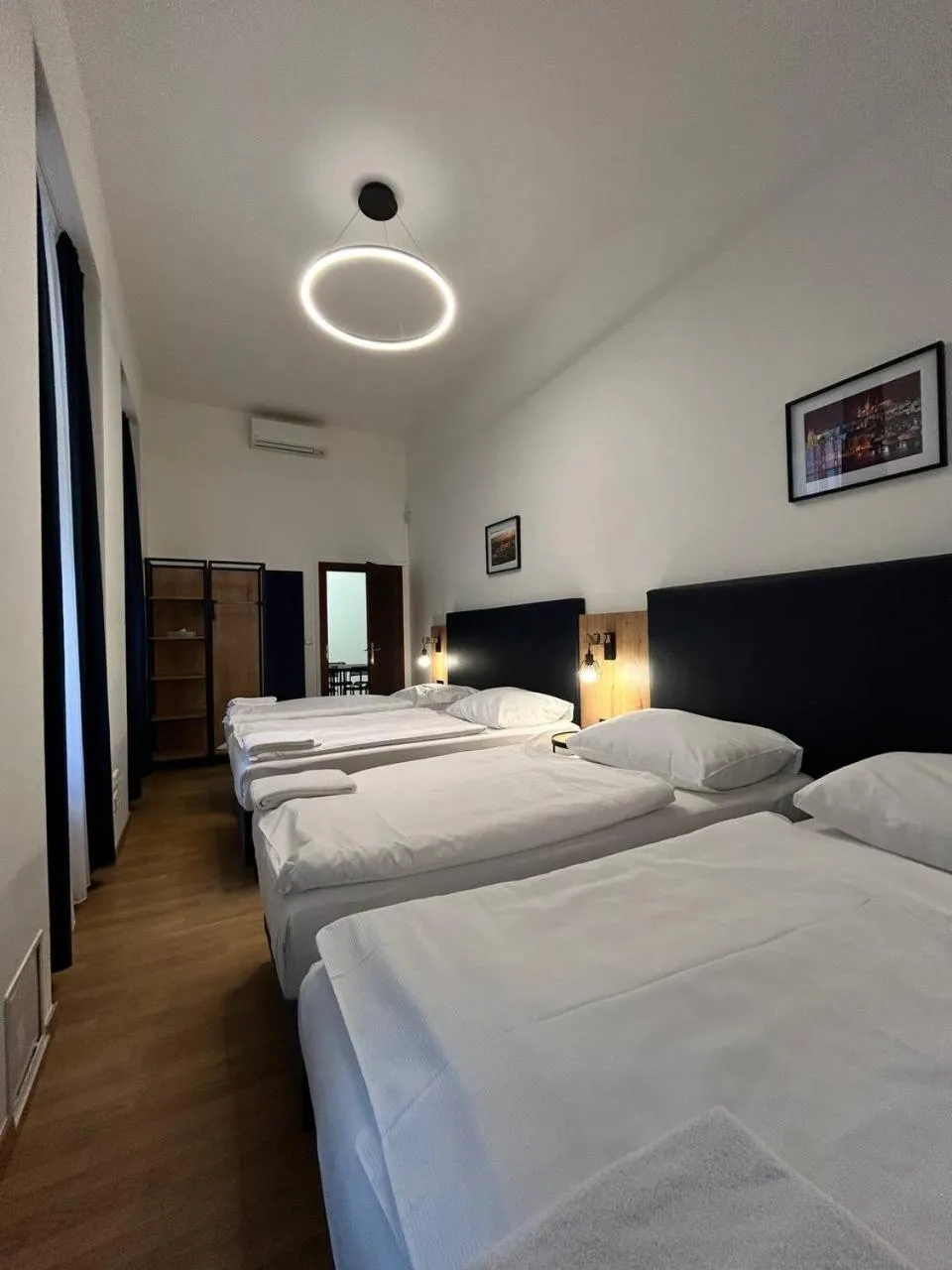 Bed in Powder Tower Suites