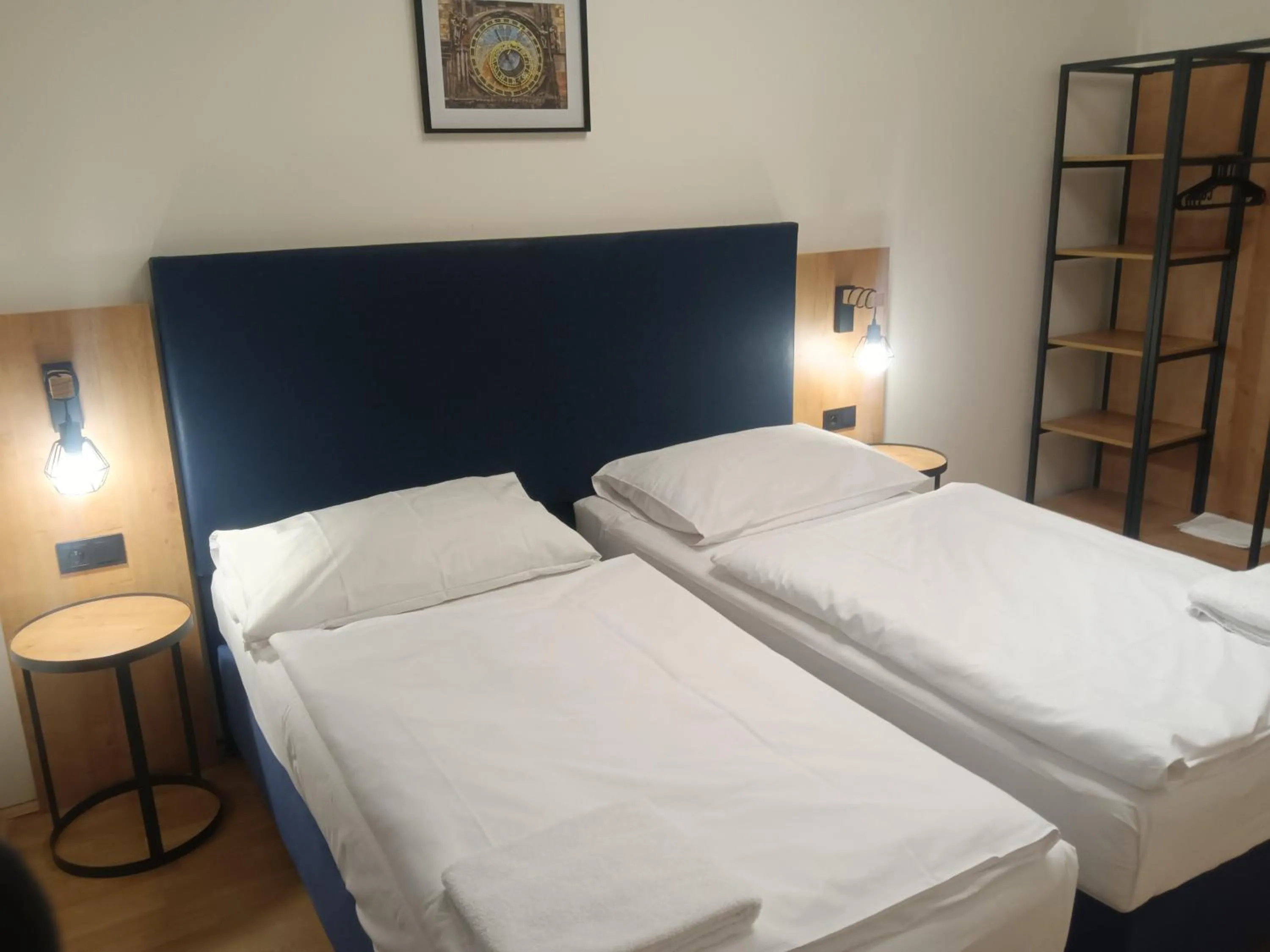 Bed in Powder Tower Suites