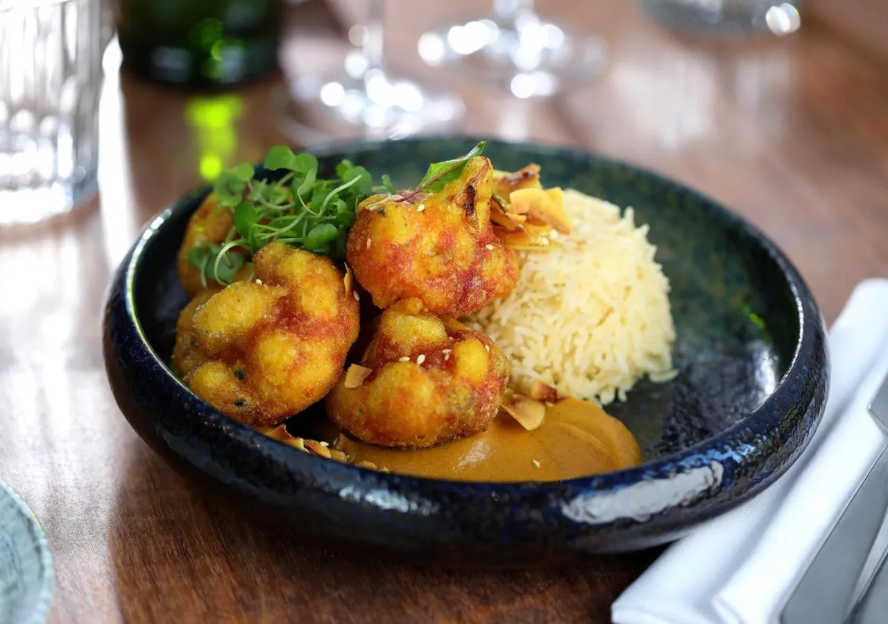 Food close-up in Queens Hotel Cheltenham