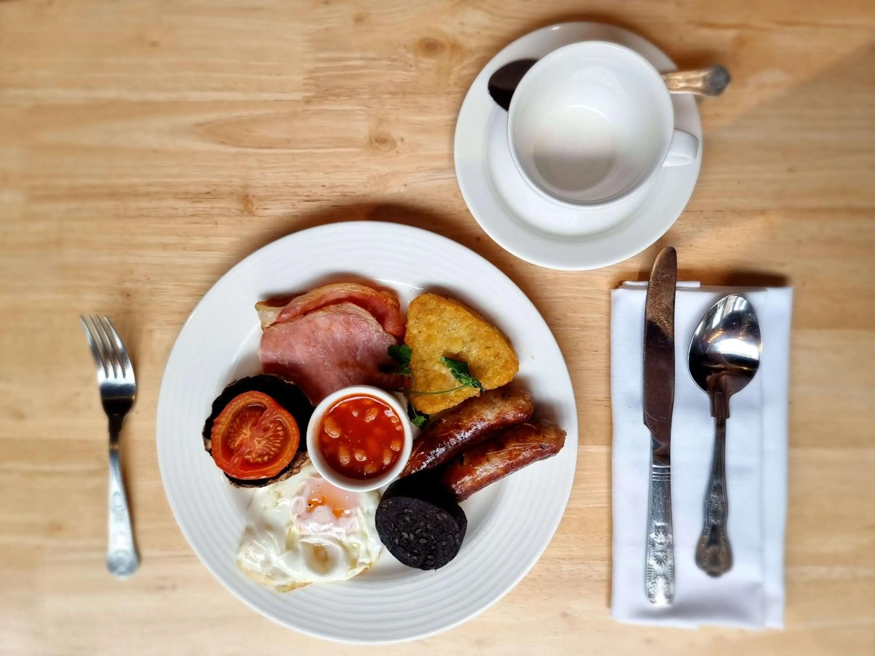 Breakfast in Queens Hotel Cheltenham