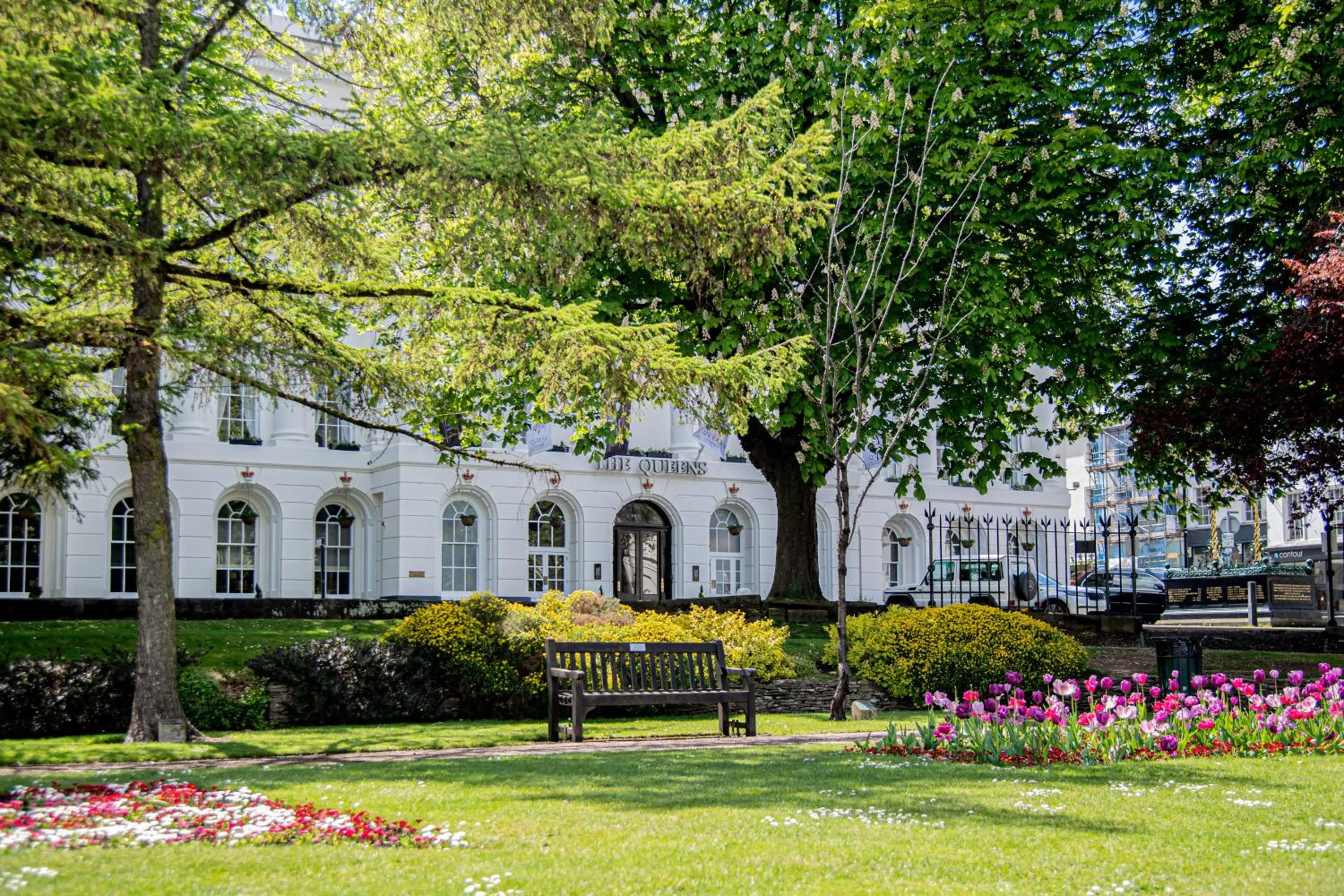 Facade/entrance in Queens Hotel Cheltenham