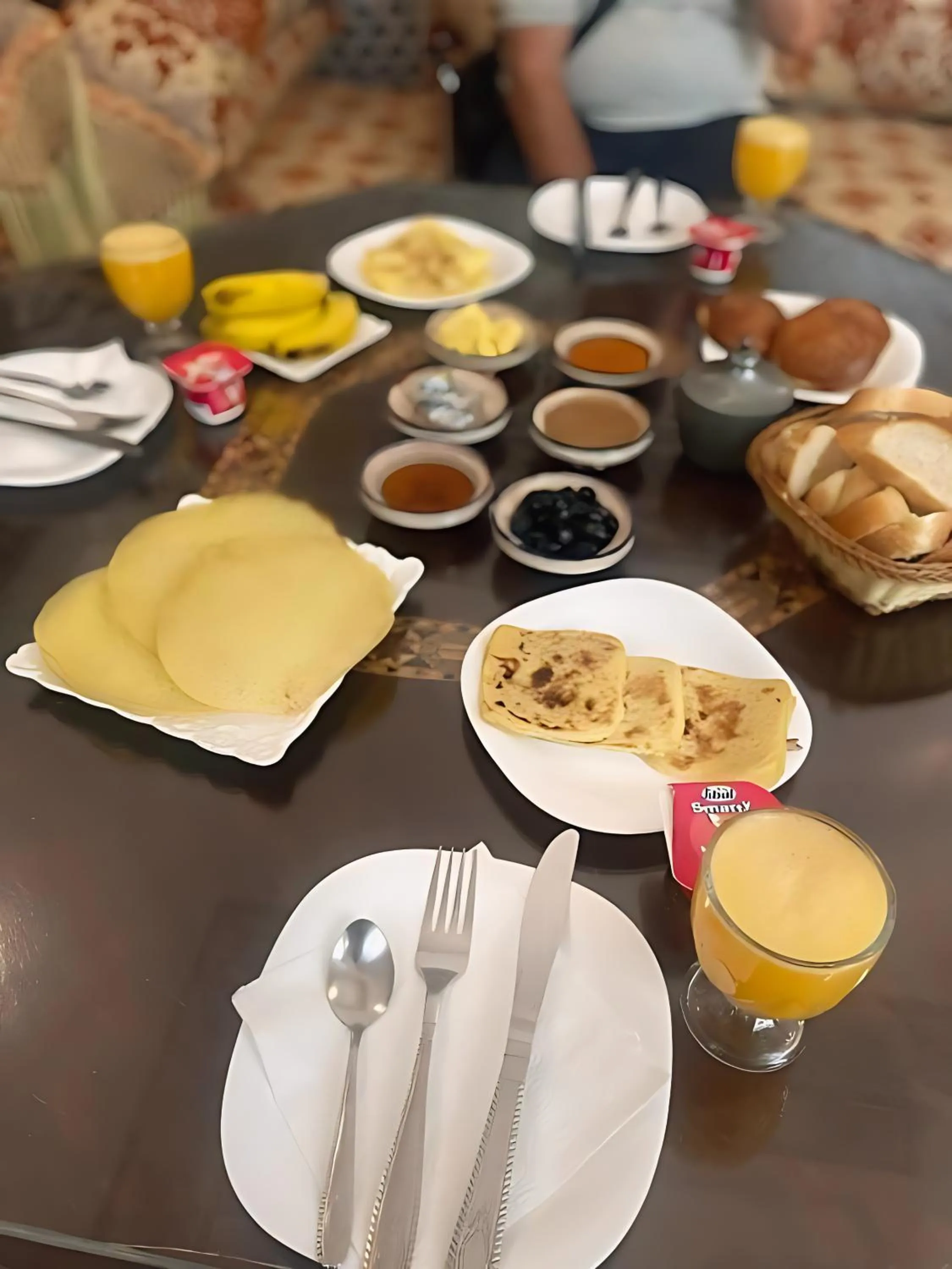 Food and drinks in Riad Baba