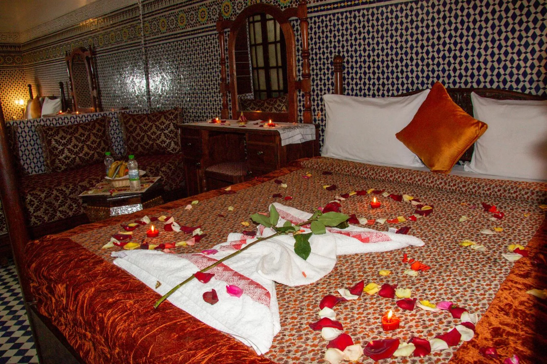 Bedroom, Bed in Riad Baba