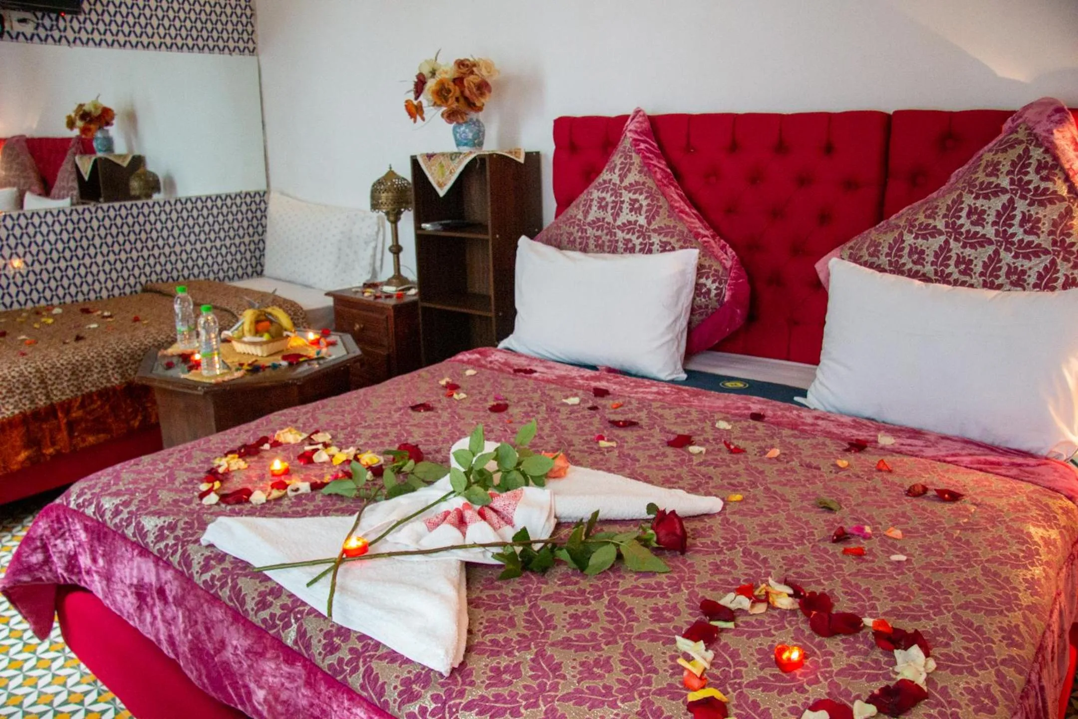 Bedroom, Bed in Riad Baba