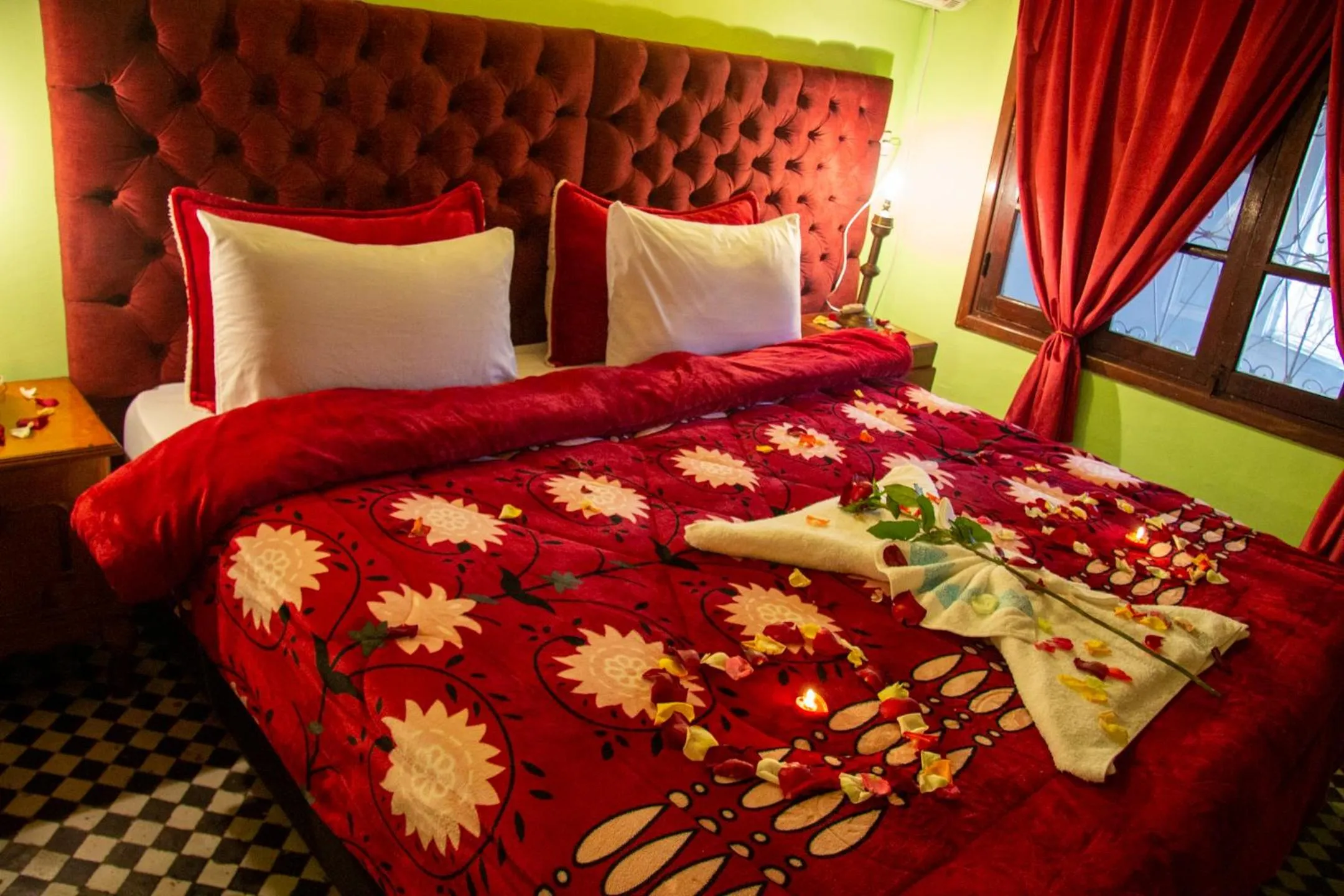 Bedroom, Bed in Riad Baba