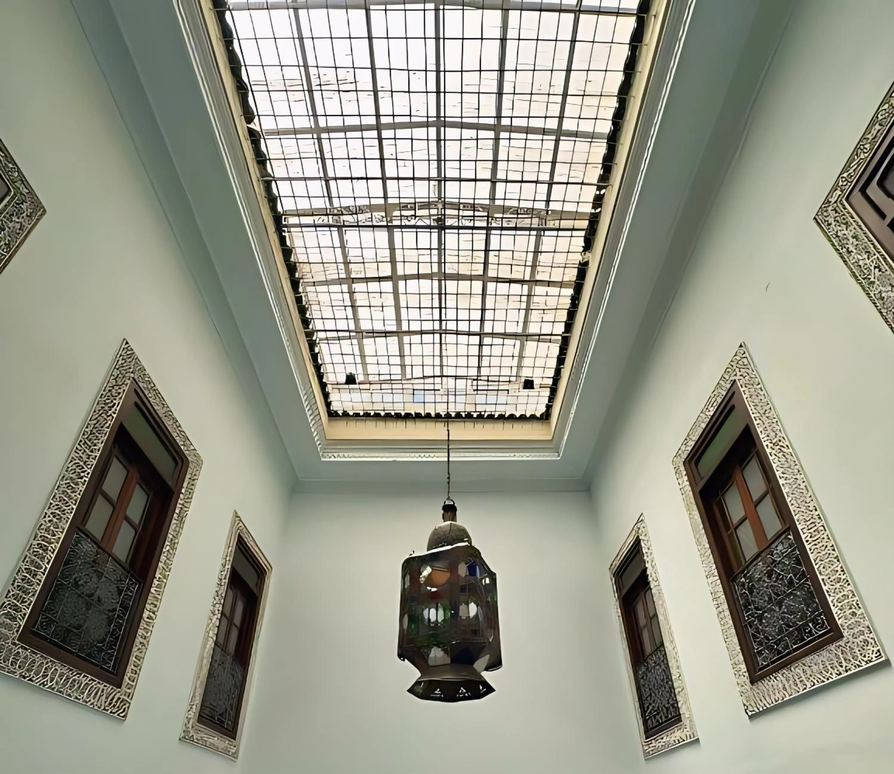 Decorative detail in Riad Baba