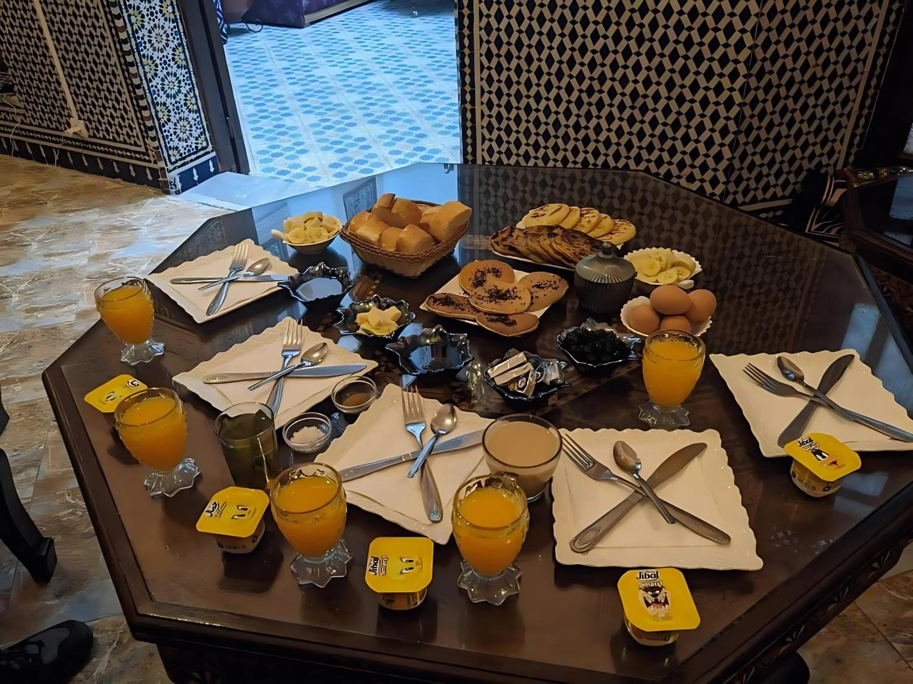Breakfast in Riad Baba