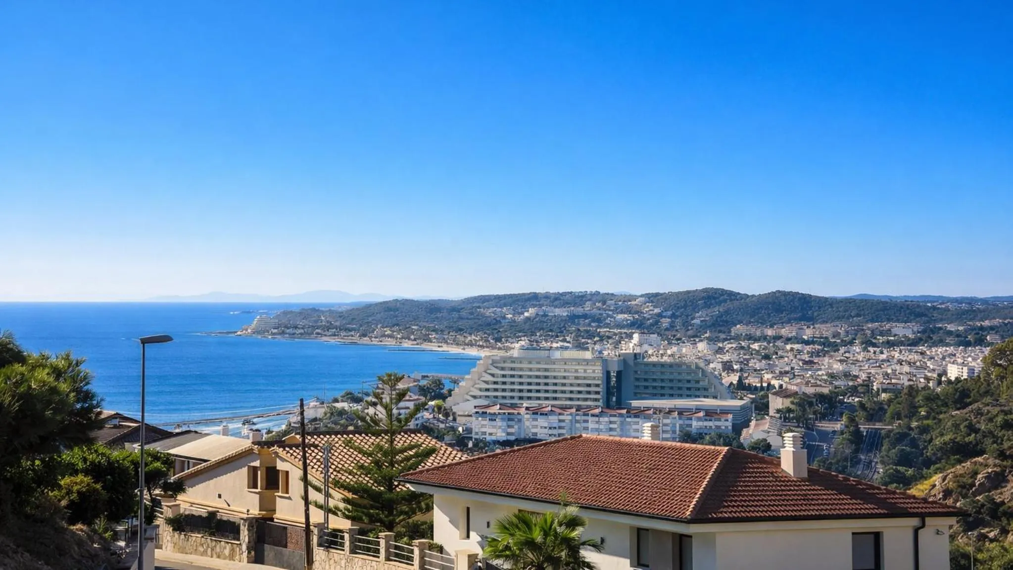 Nearby landmark in Modern Duplex in Sitges with Private Parking, Sea Views & Terrace