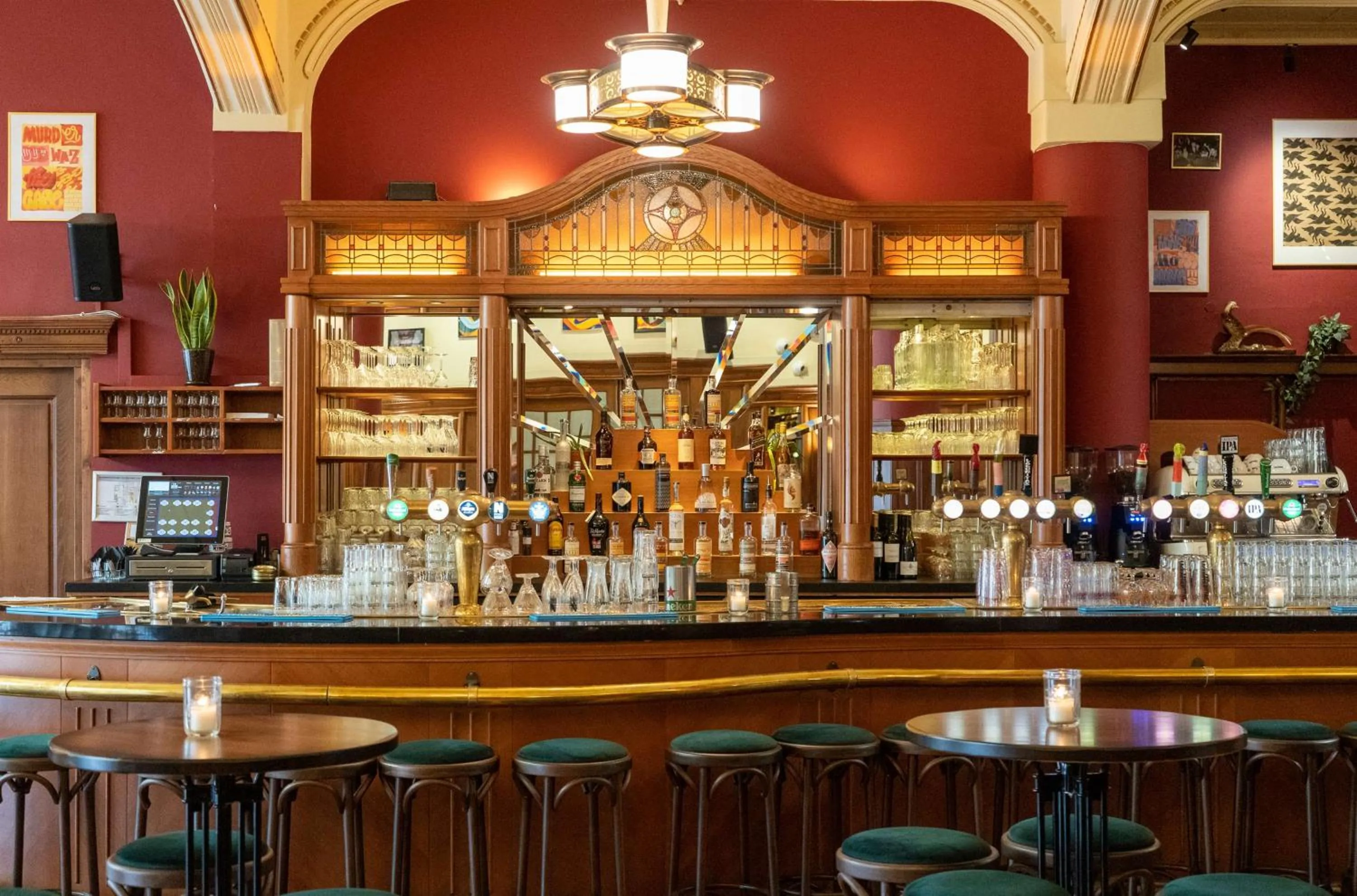 Lounge or bar in NH Amsterdam Schiller