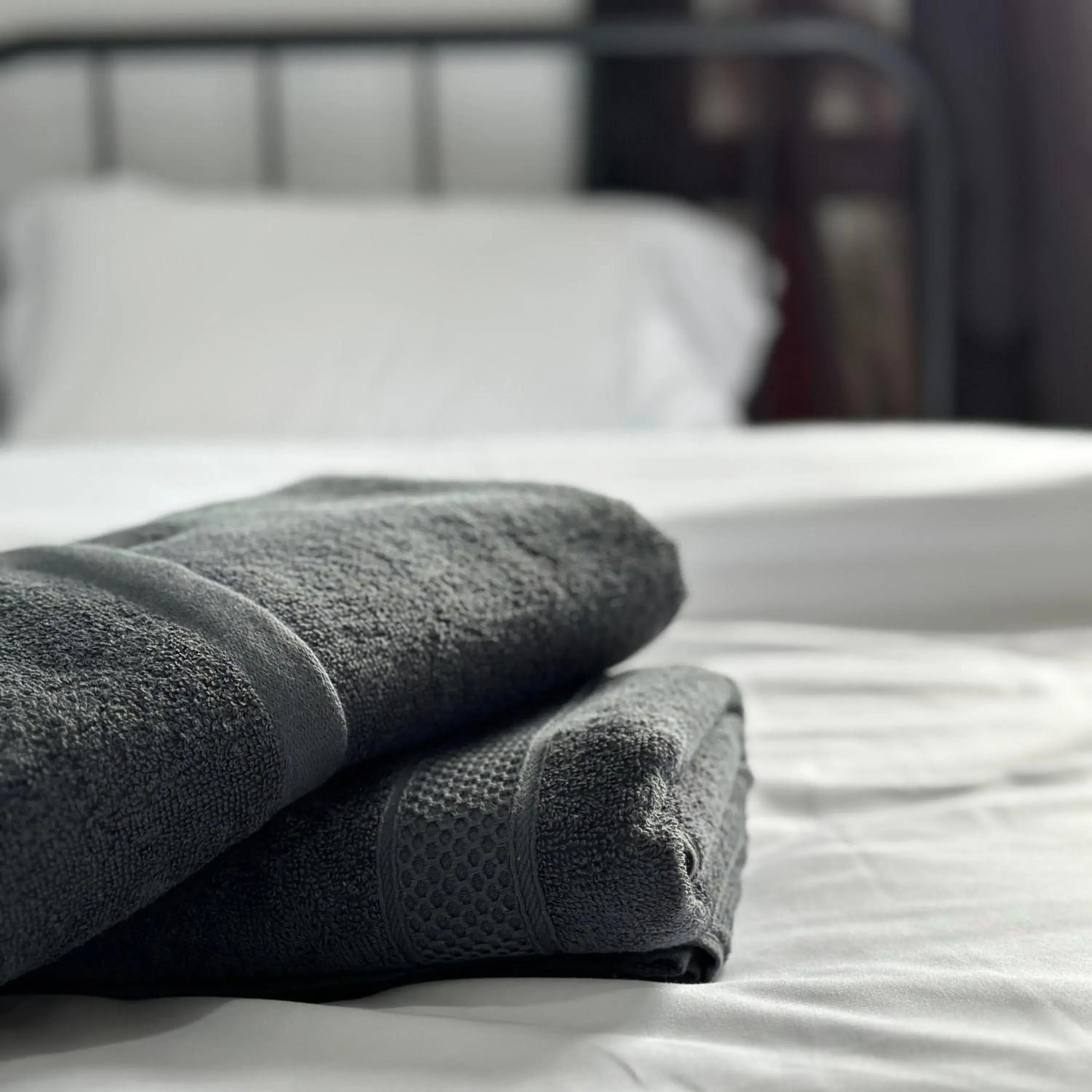 towels, Bed in Be Right Back Loft - Bukit Mertajam towels, Bed in Be Right Back Loft - Bukit Mertajam