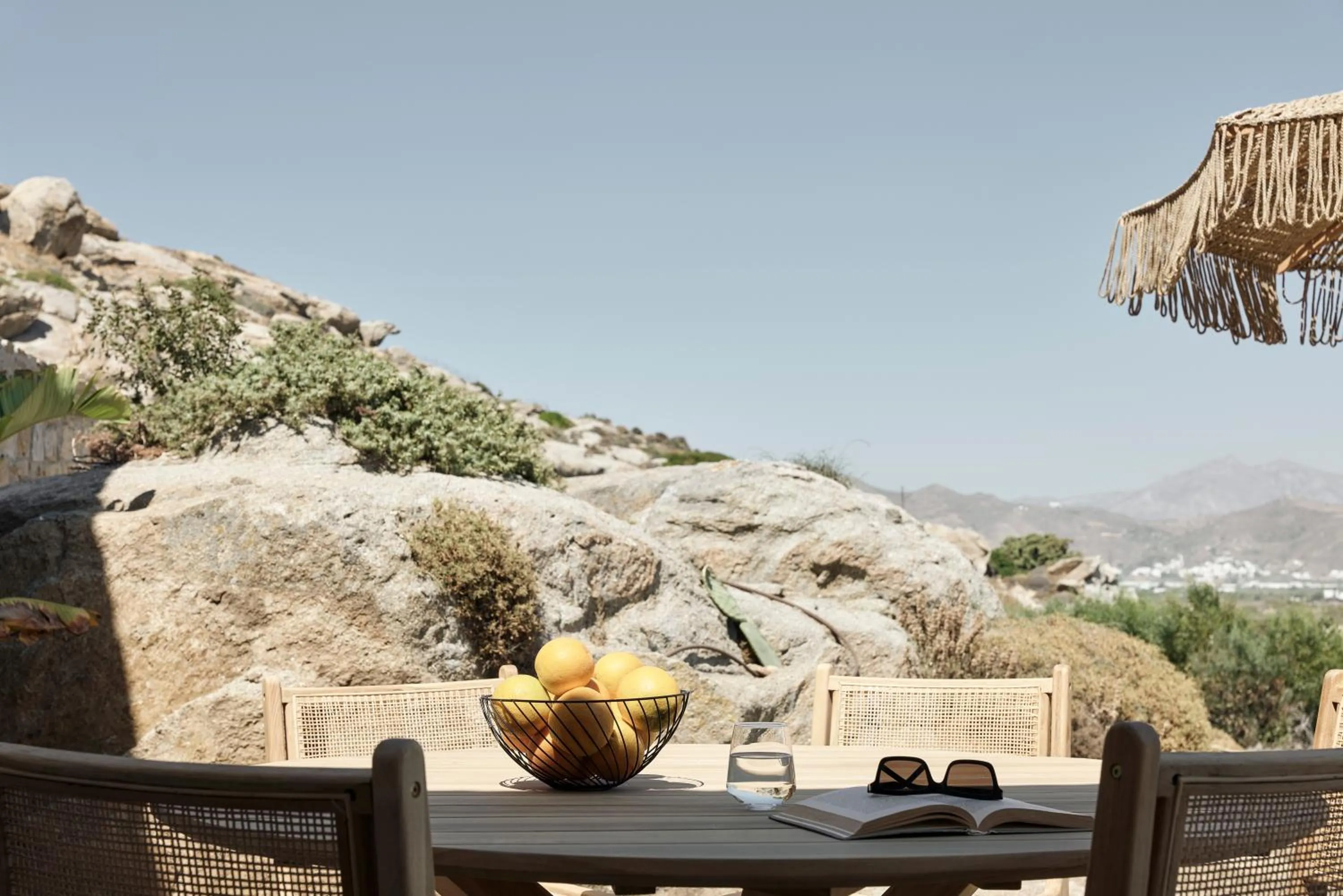 Dining area in Naxian Rhapsody