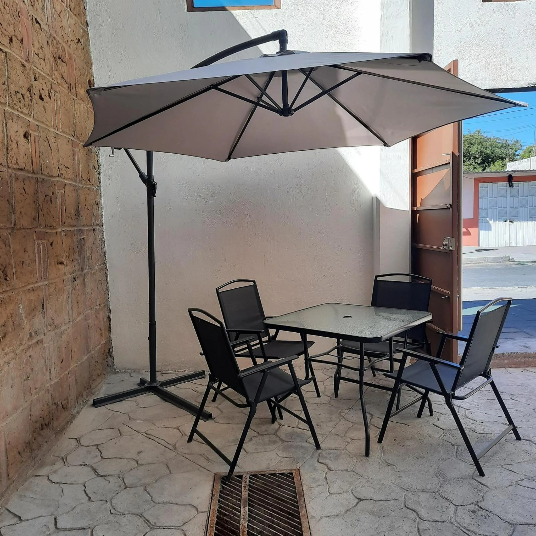 Patio in Hotel Tlaxcala