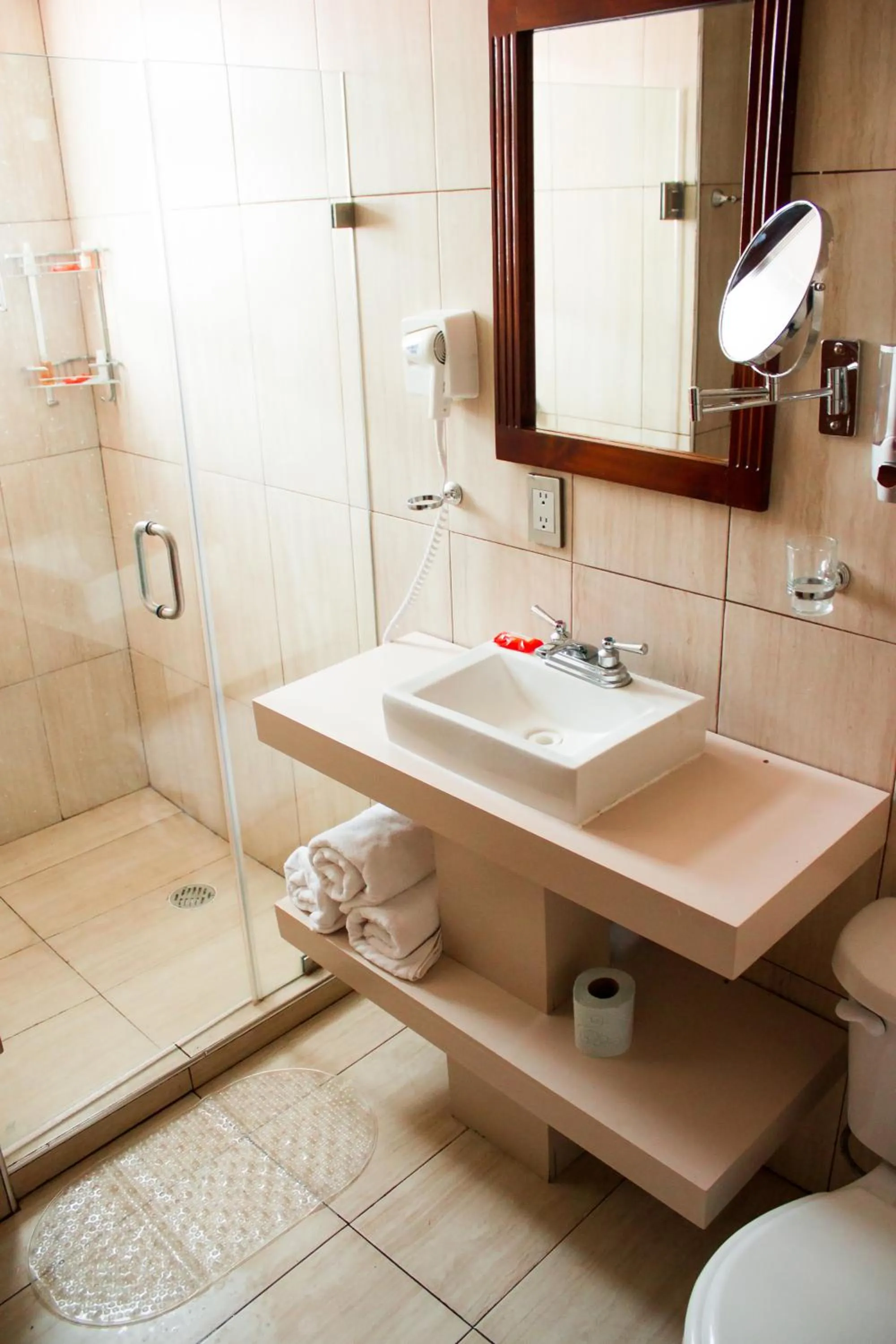 Bathroom in Hotel Tlaxcala