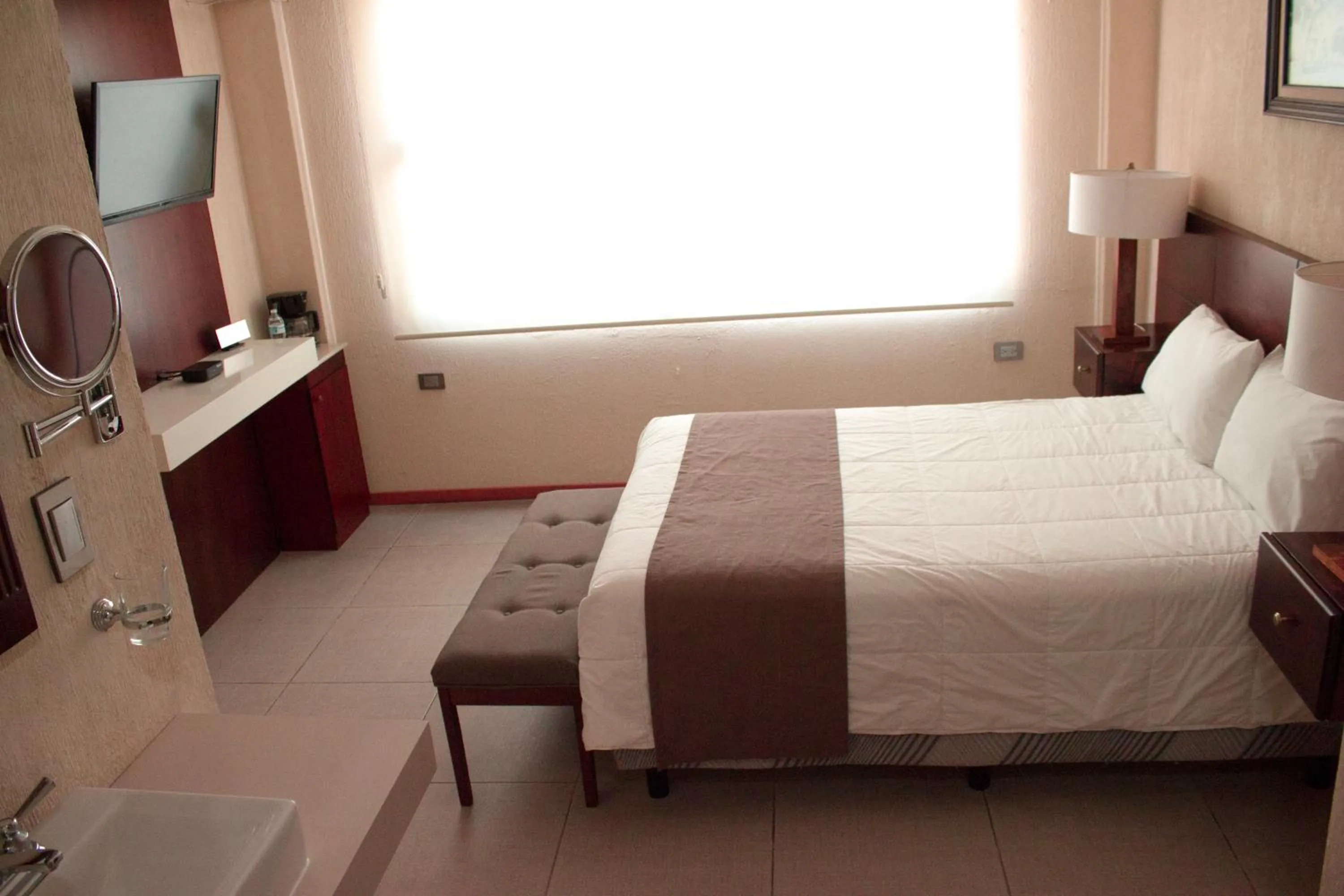 Bedroom, Bed in Hotel Tlaxcala