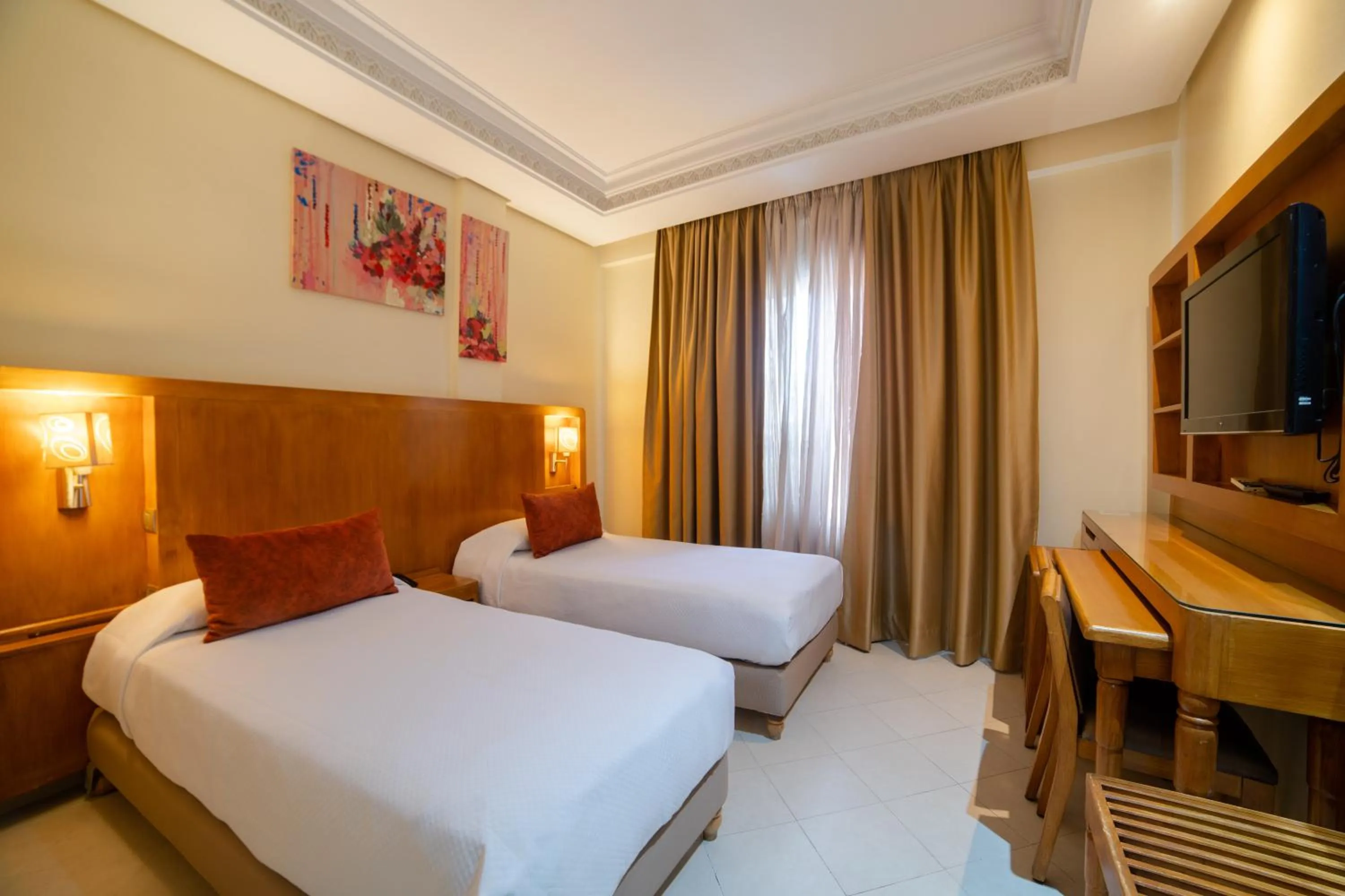 Bed in Hotel Palais Al Bahja