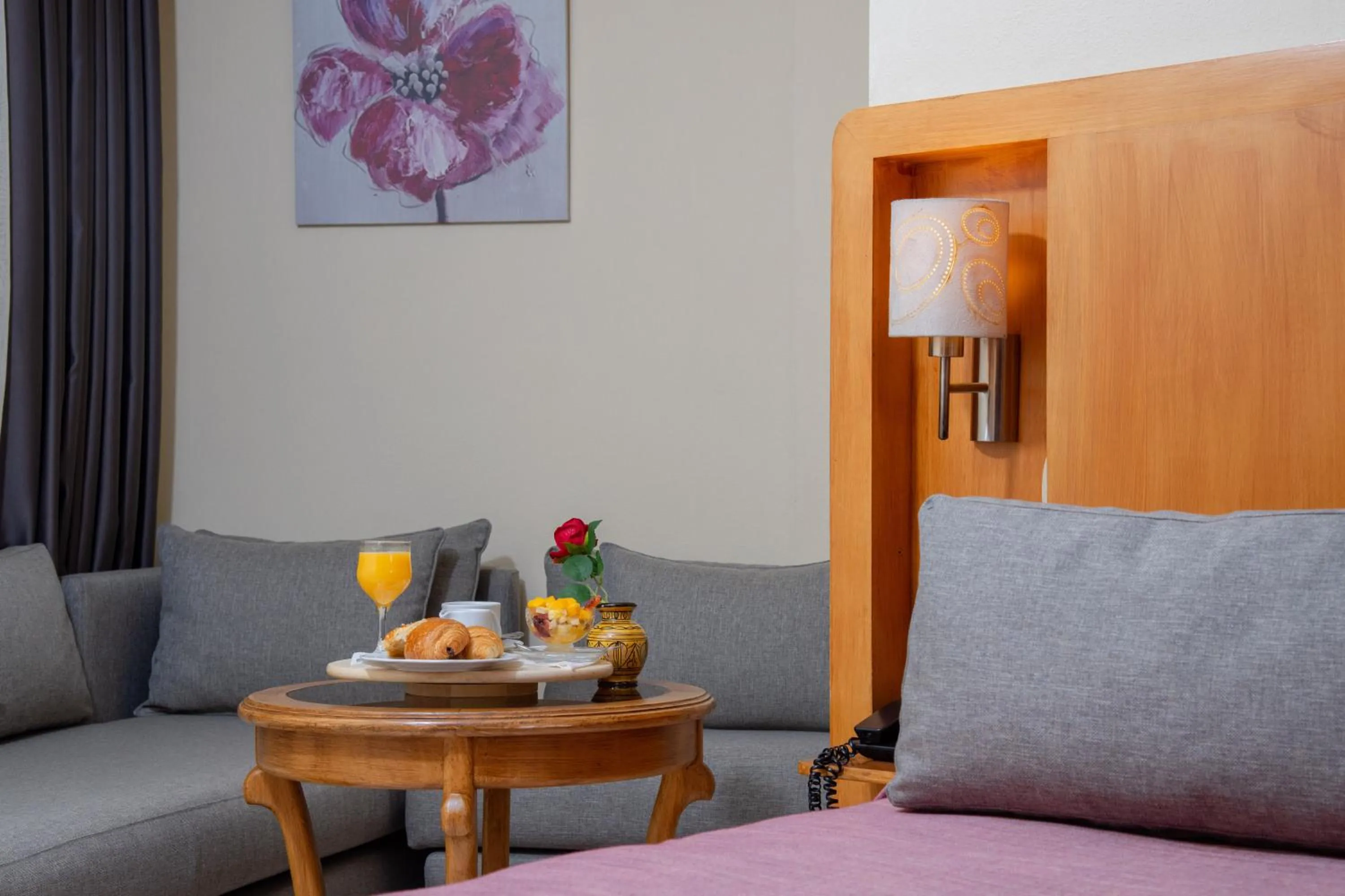 Bed in Hotel Palais Al Bahja