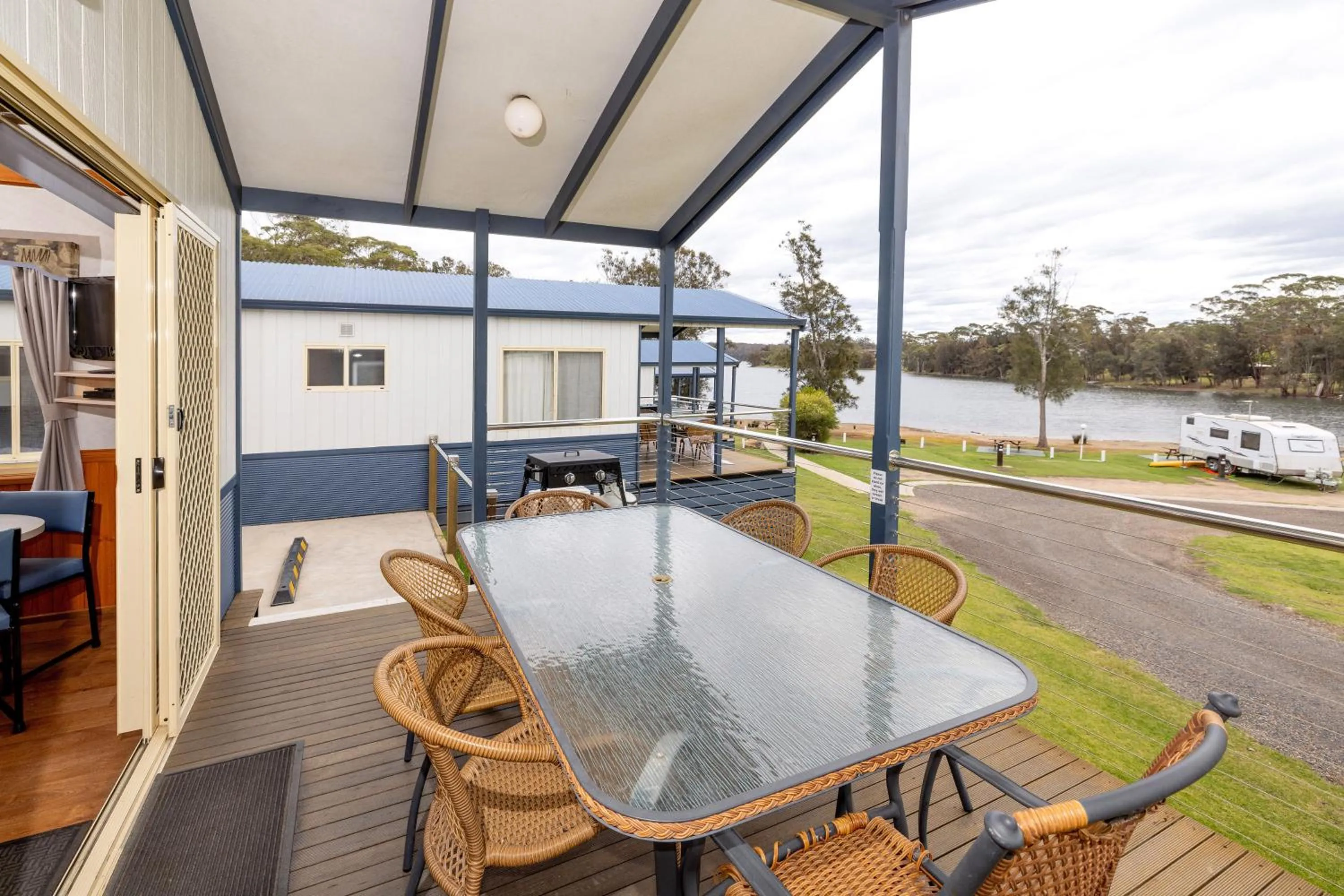 Natural landscape in BIG4 Wallaga Lake Holiday Park
