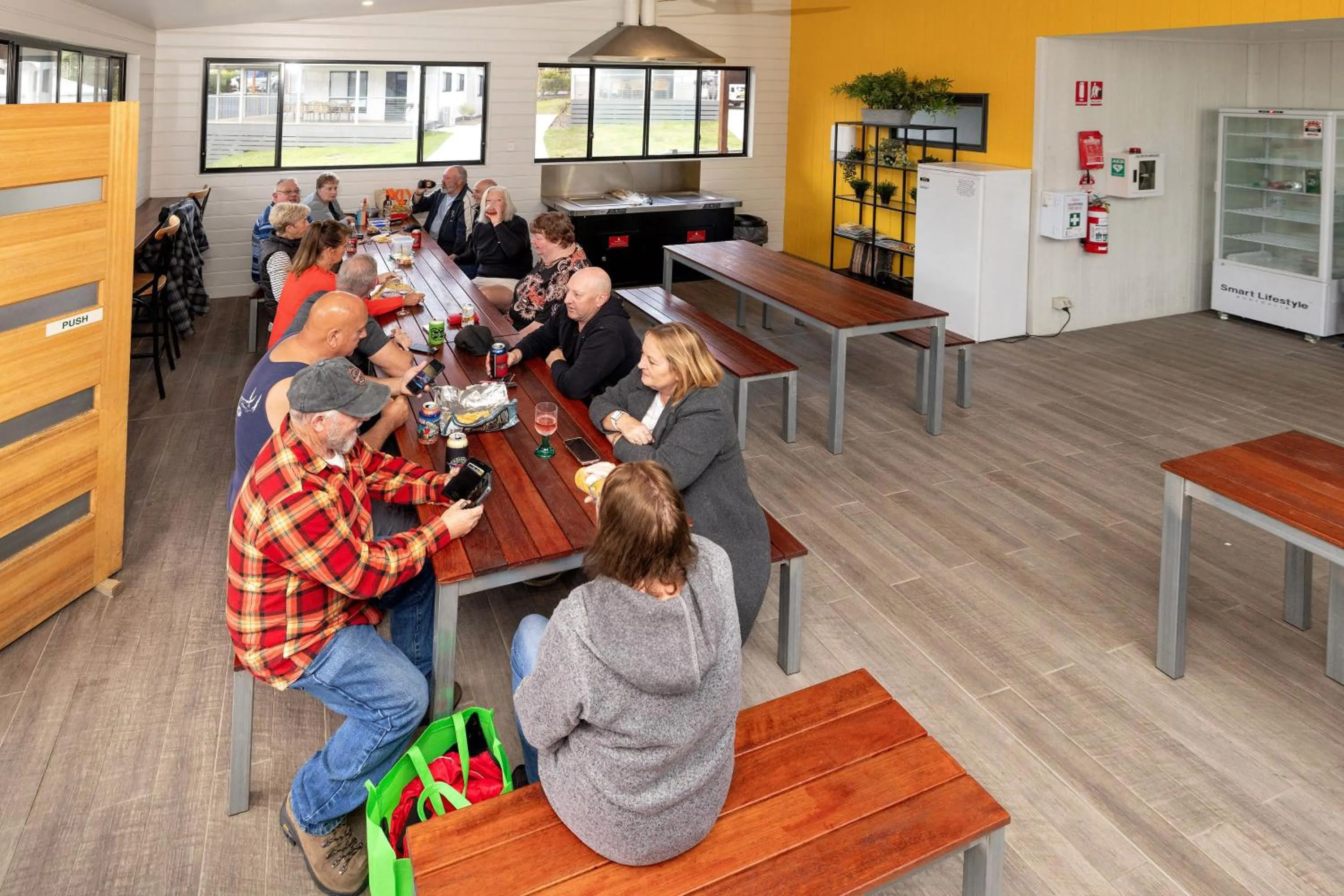 BBQ facilities in BIG4 Wallaga Lake Holiday Park