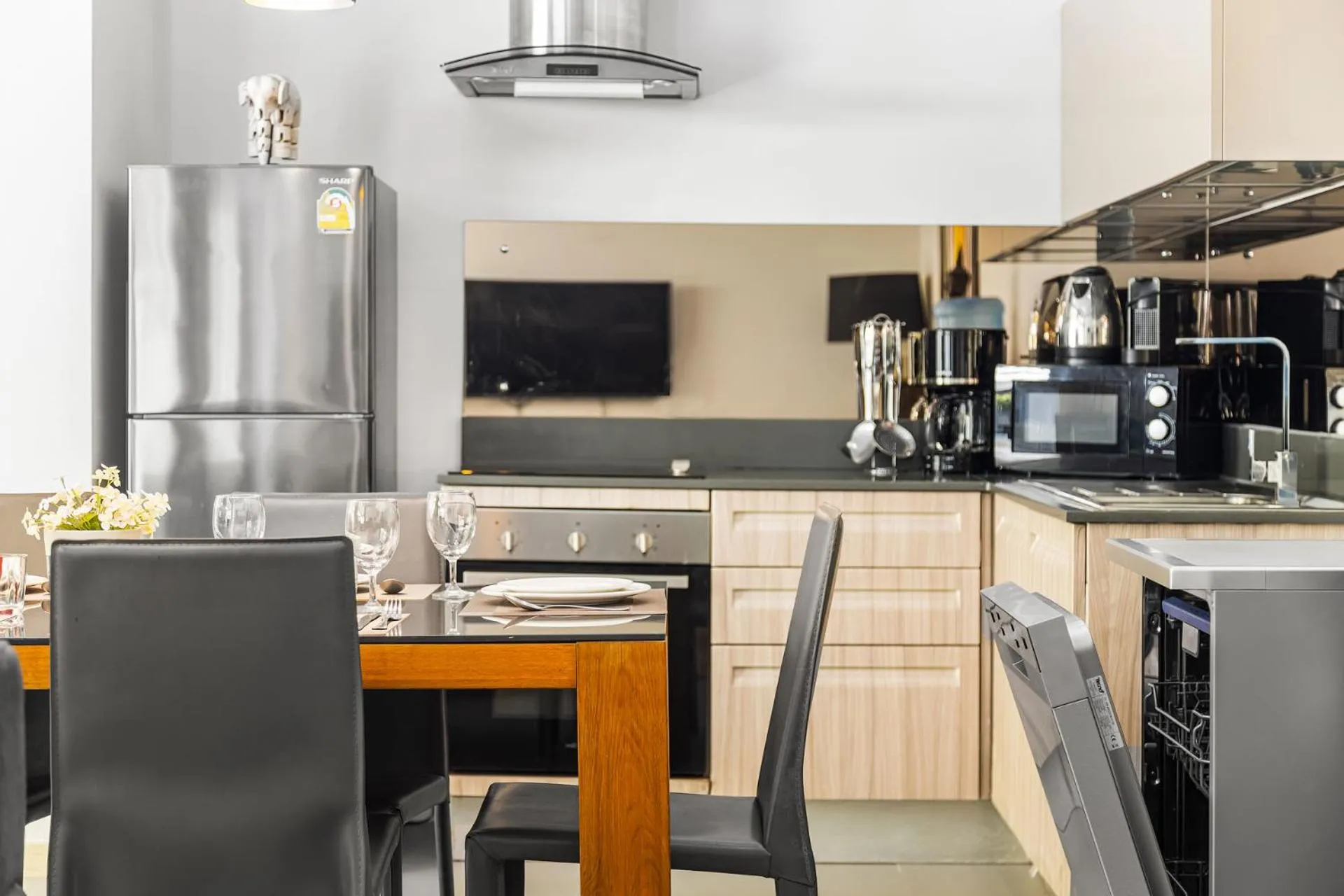 Coffee/tea facilities in Villa Sunpao