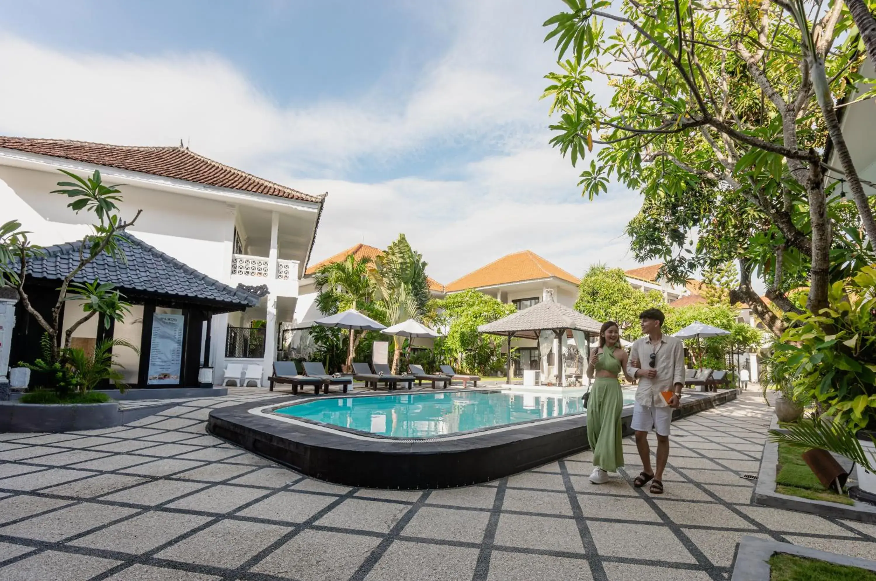 Swimming pool in Casa Wina Kuta Managed by ARM Hospitality Swimming pool in Casa Wina Kuta Managed by ARM Hospitality