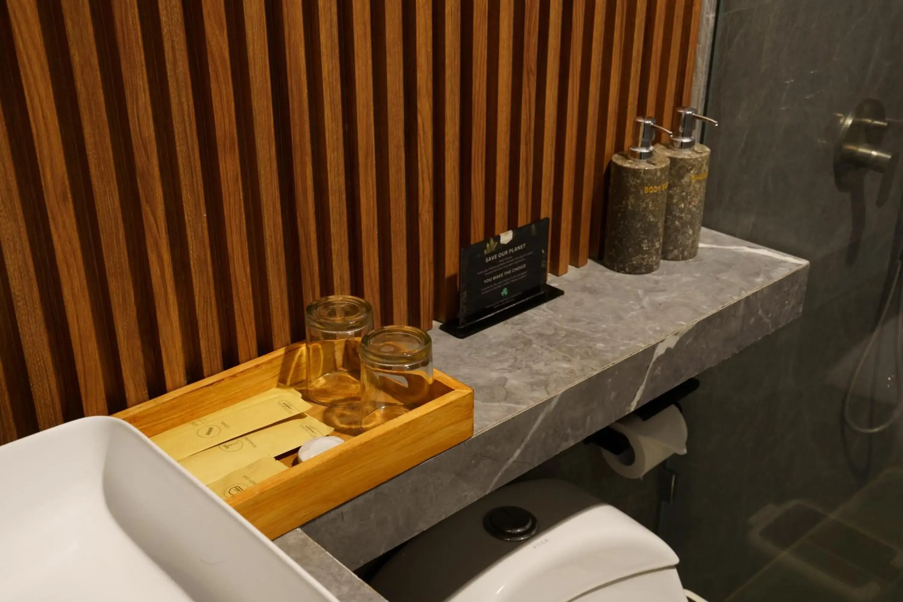 Bathroom in Casa Wina Kuta by The Wina Resorts Bathroom in Casa Wina Kuta by The Wina Resorts