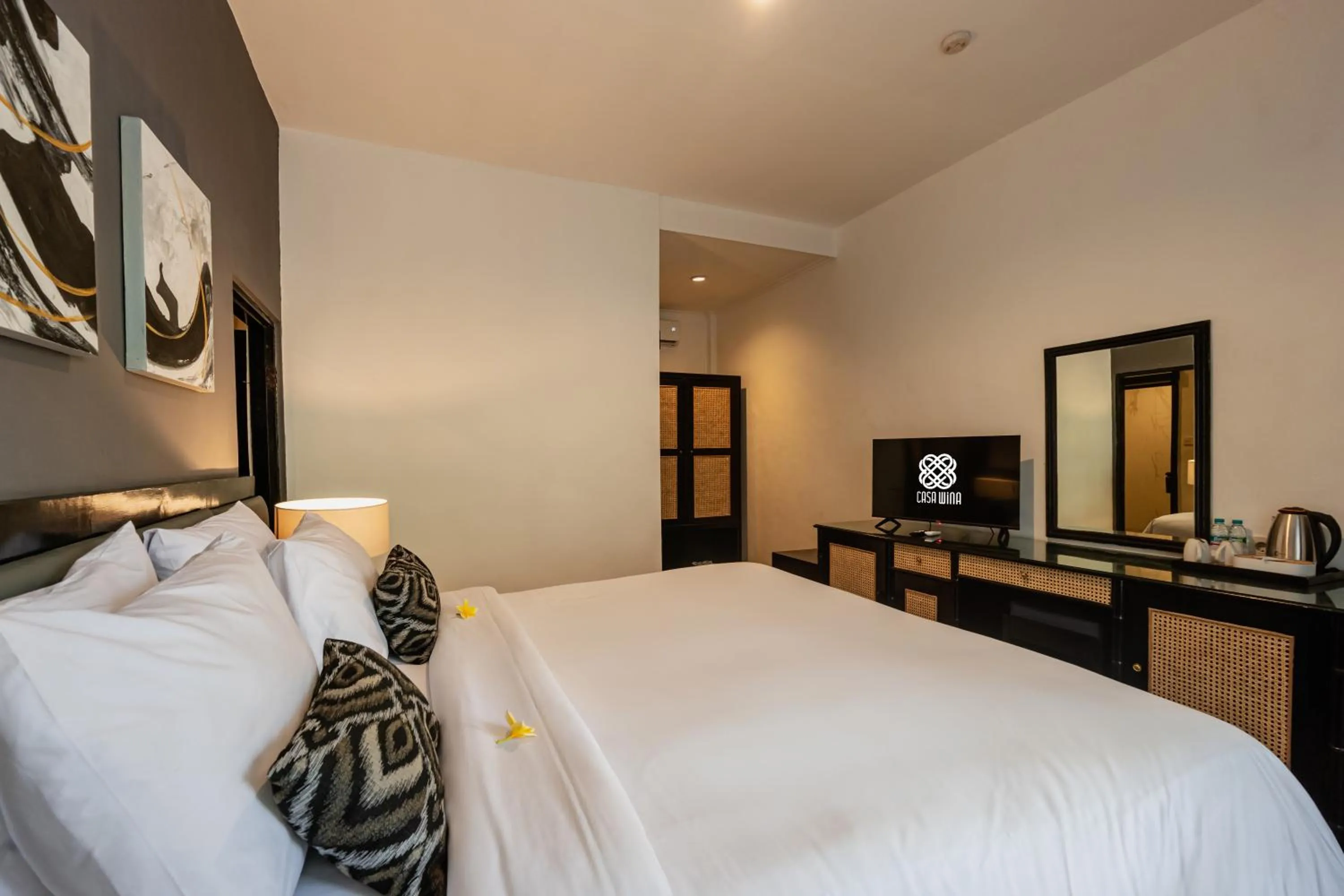 Bedroom, Bed in Casa Wina Kuta Managed by ARM Hospitality