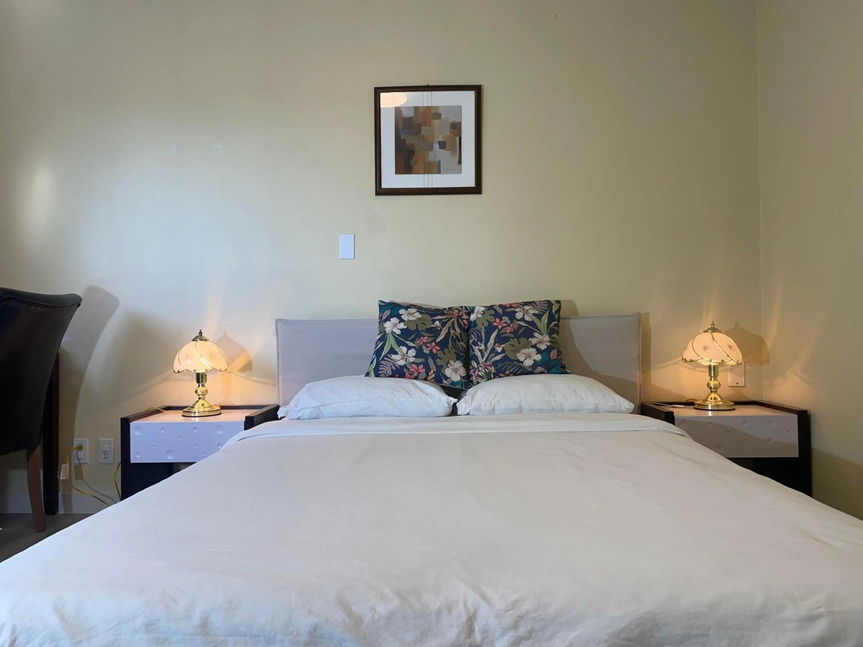 Bed in New Master room & private washroom 203