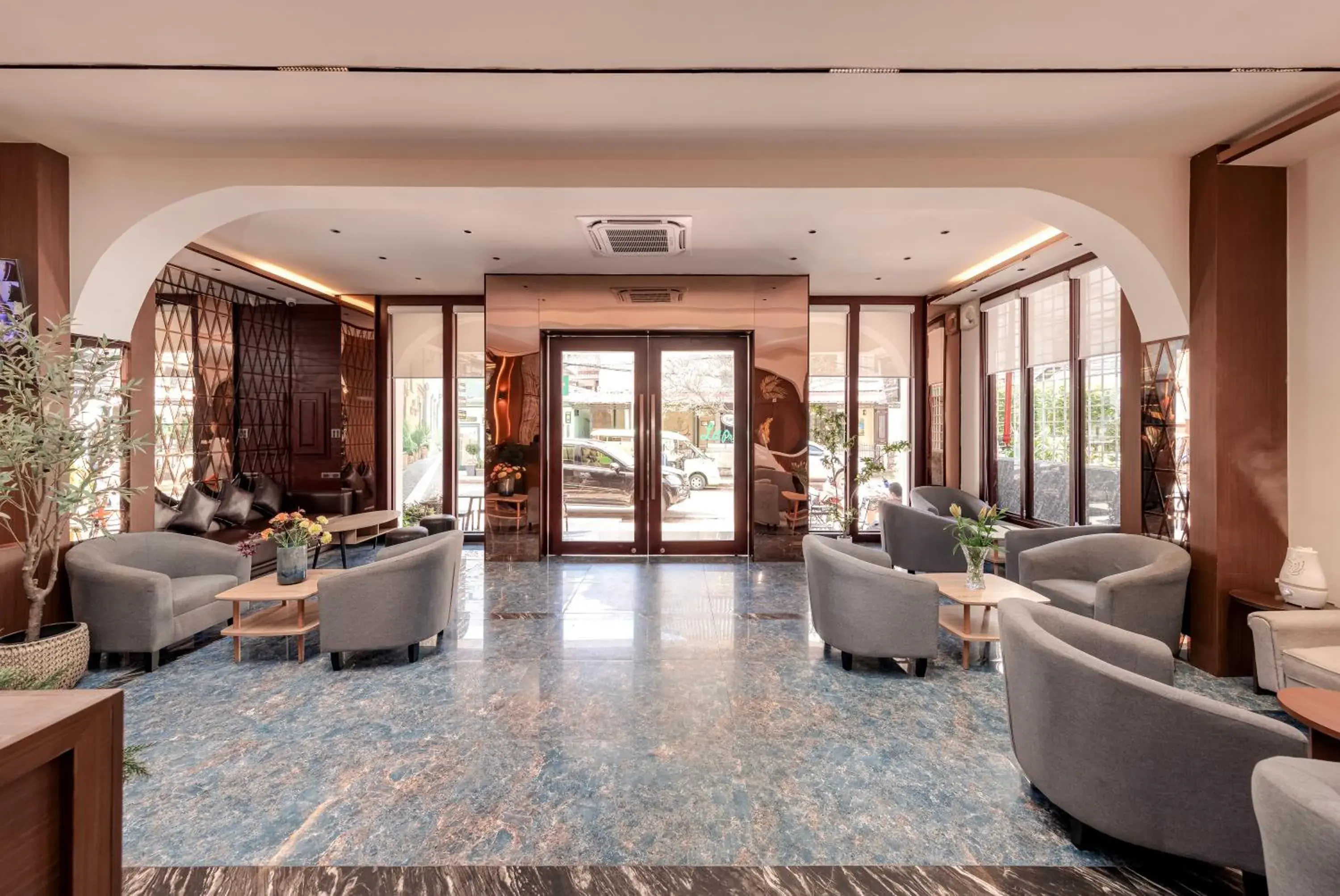 Living room in Riverside Hotel Living room in Riverside Hotel