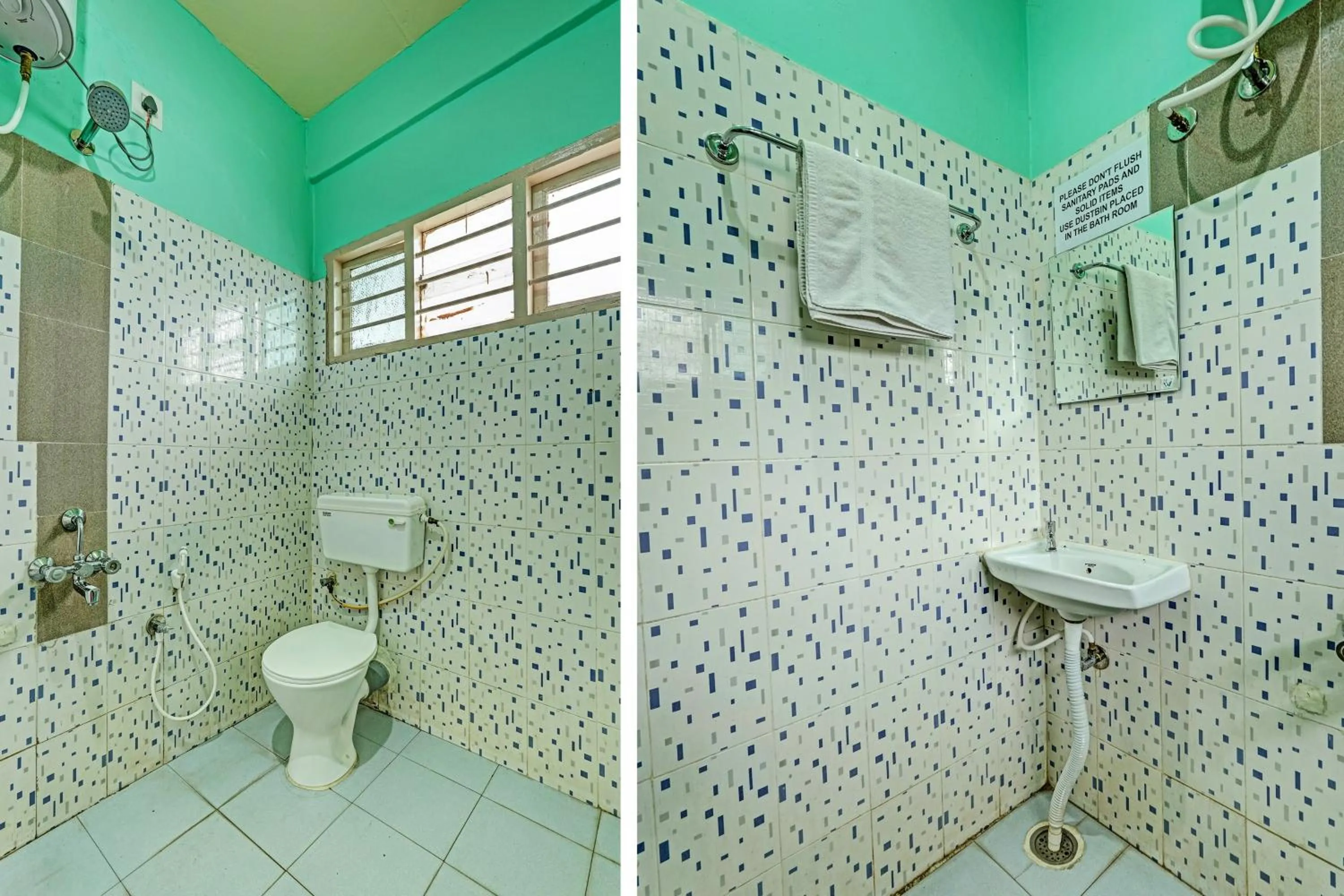 Bathroom in Collection O Druvi Corporate Hotel