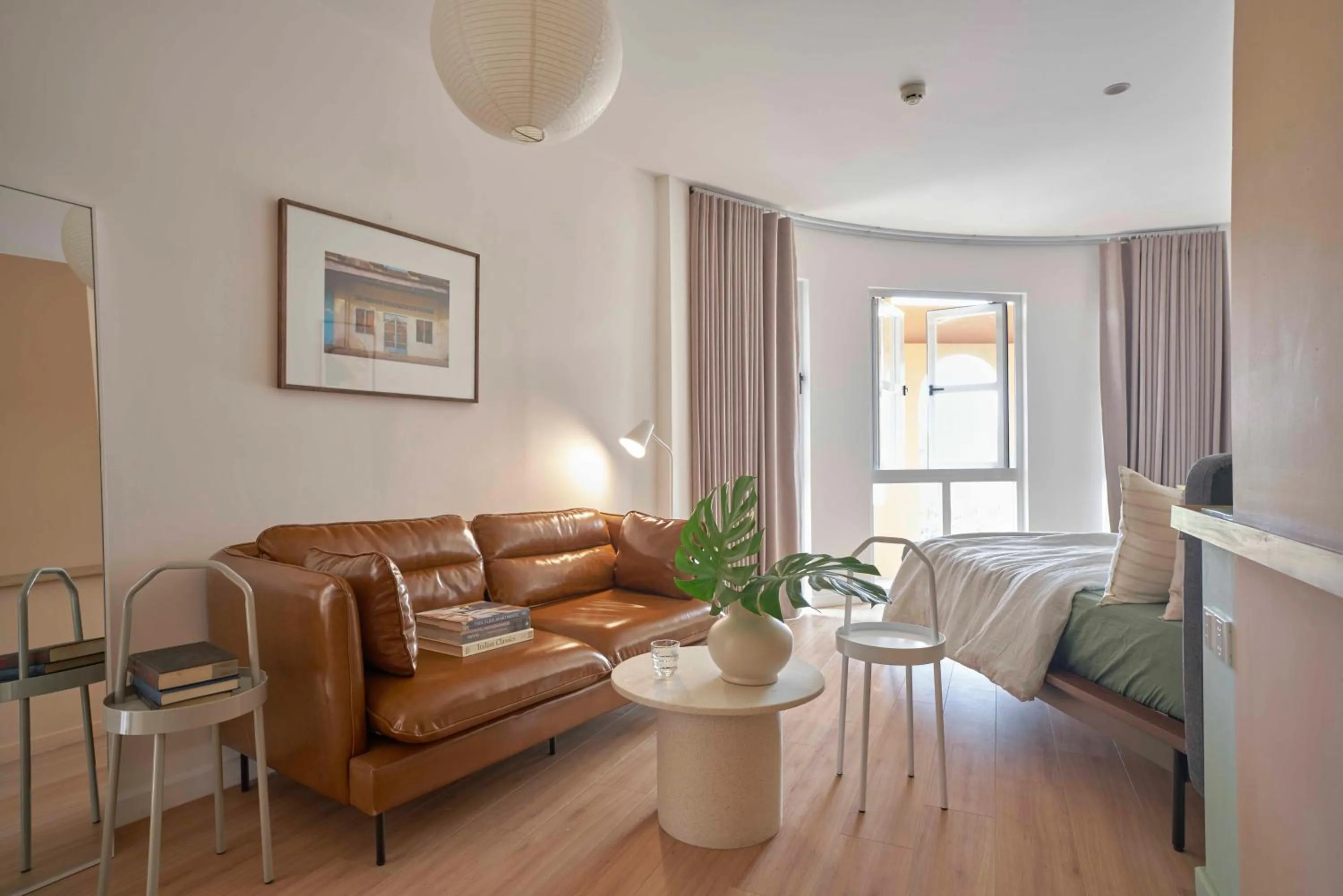 Seating area in Express by M Village Phạm Ngũ Lão