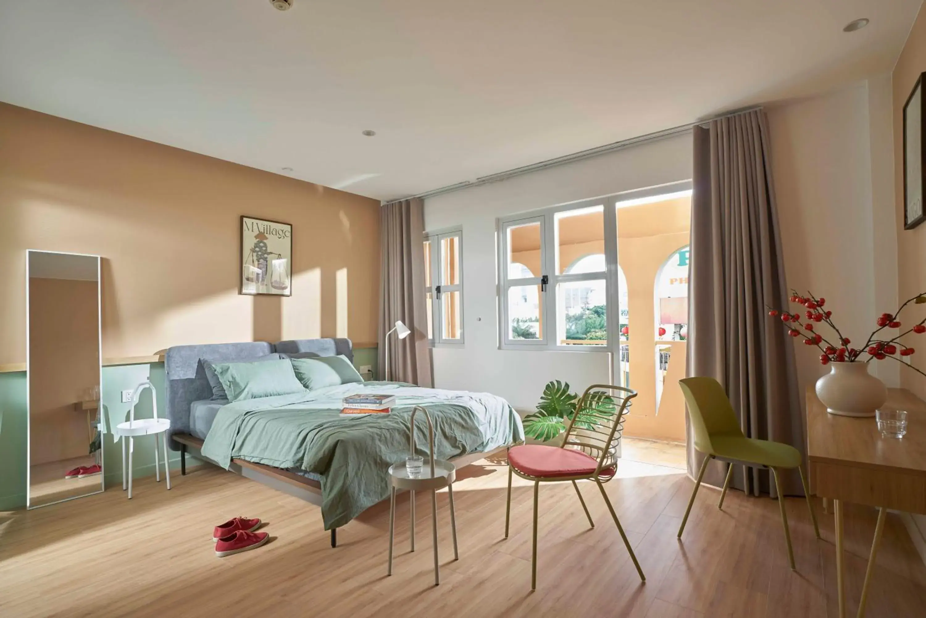 Studio with Balcony in Express by M Village Phạm Ngũ Lão Studio with Balcony in Express by M Village Phạm Ngũ Lão