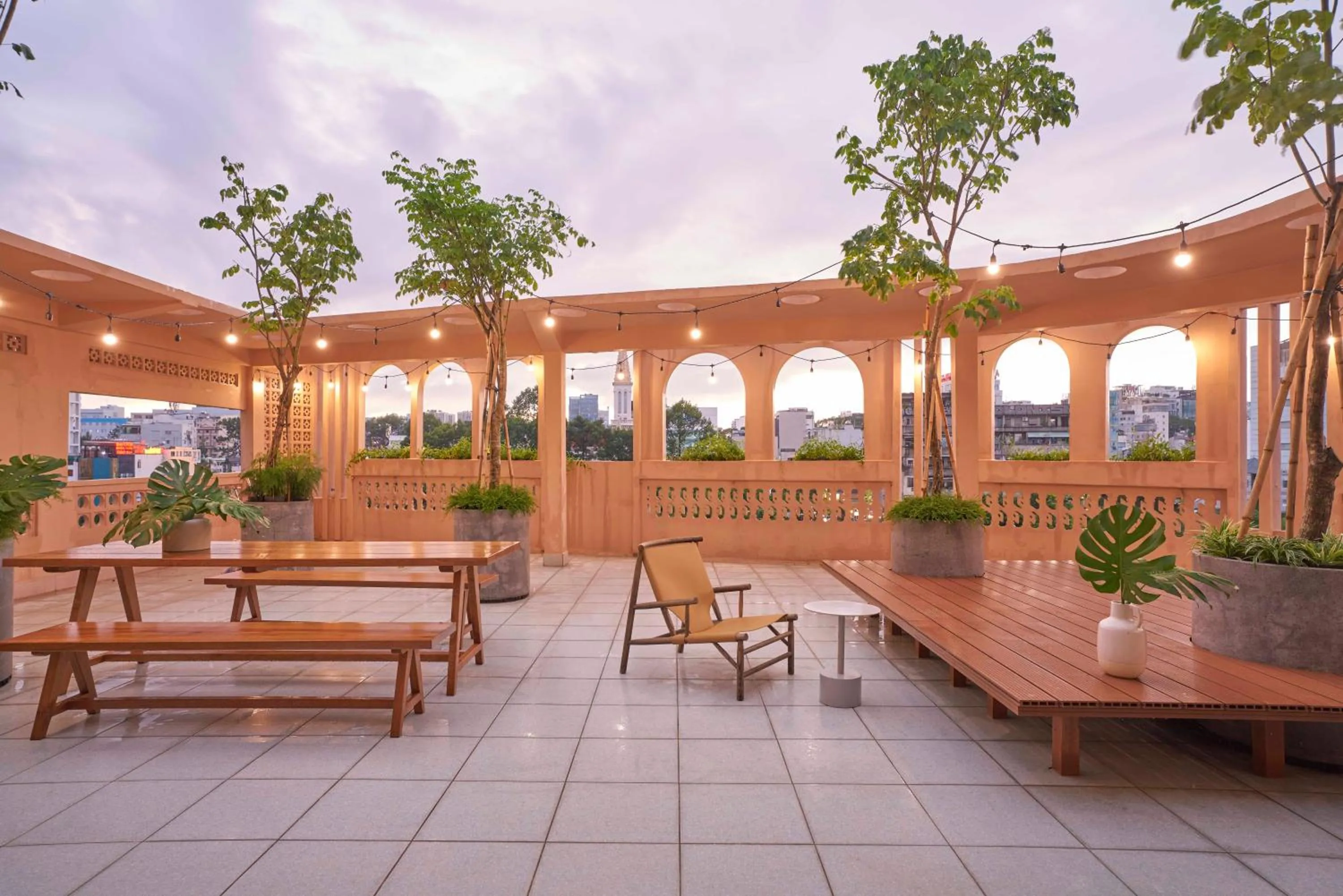 Patio in Express by M Village Phạm Ngũ Lão